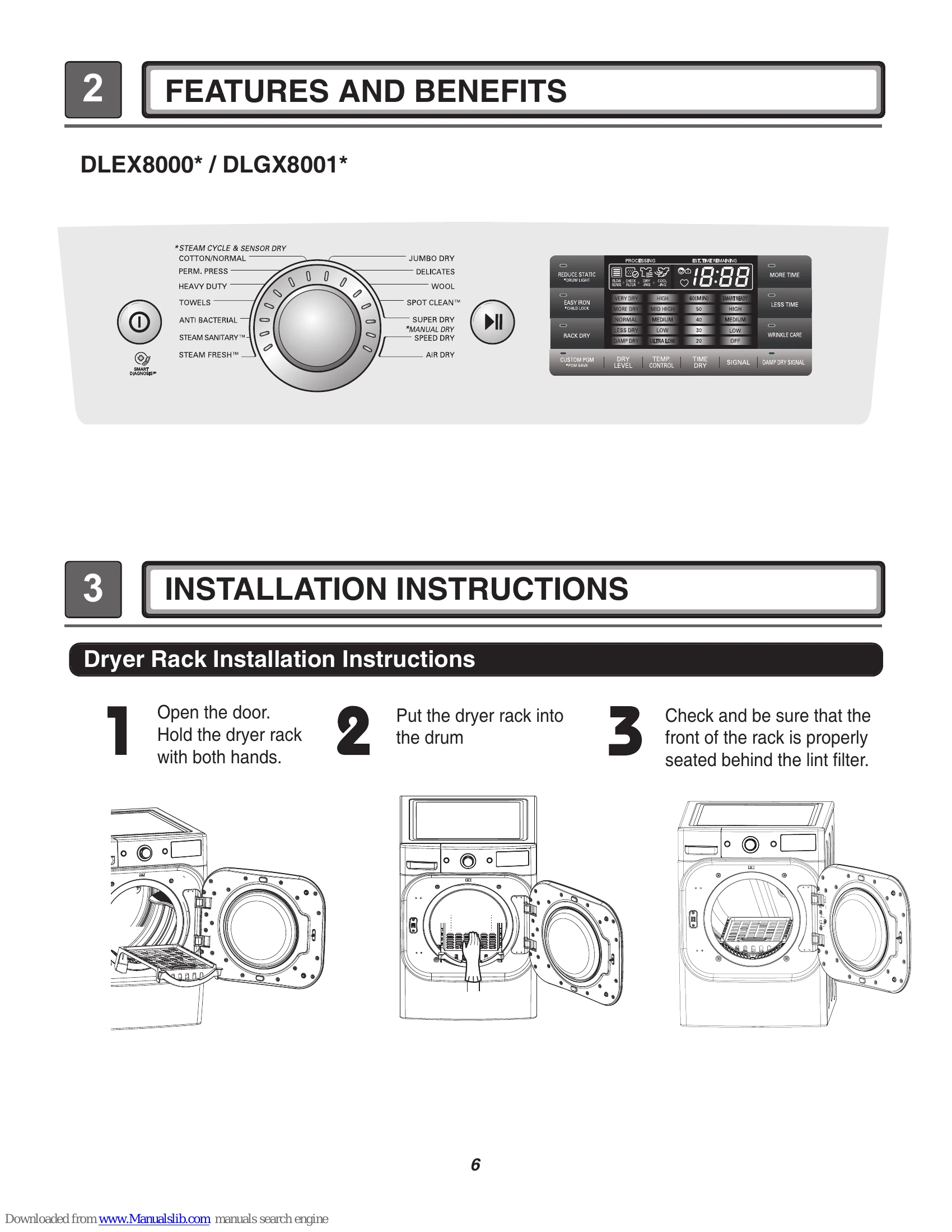 Parts/Service for DLGX8001