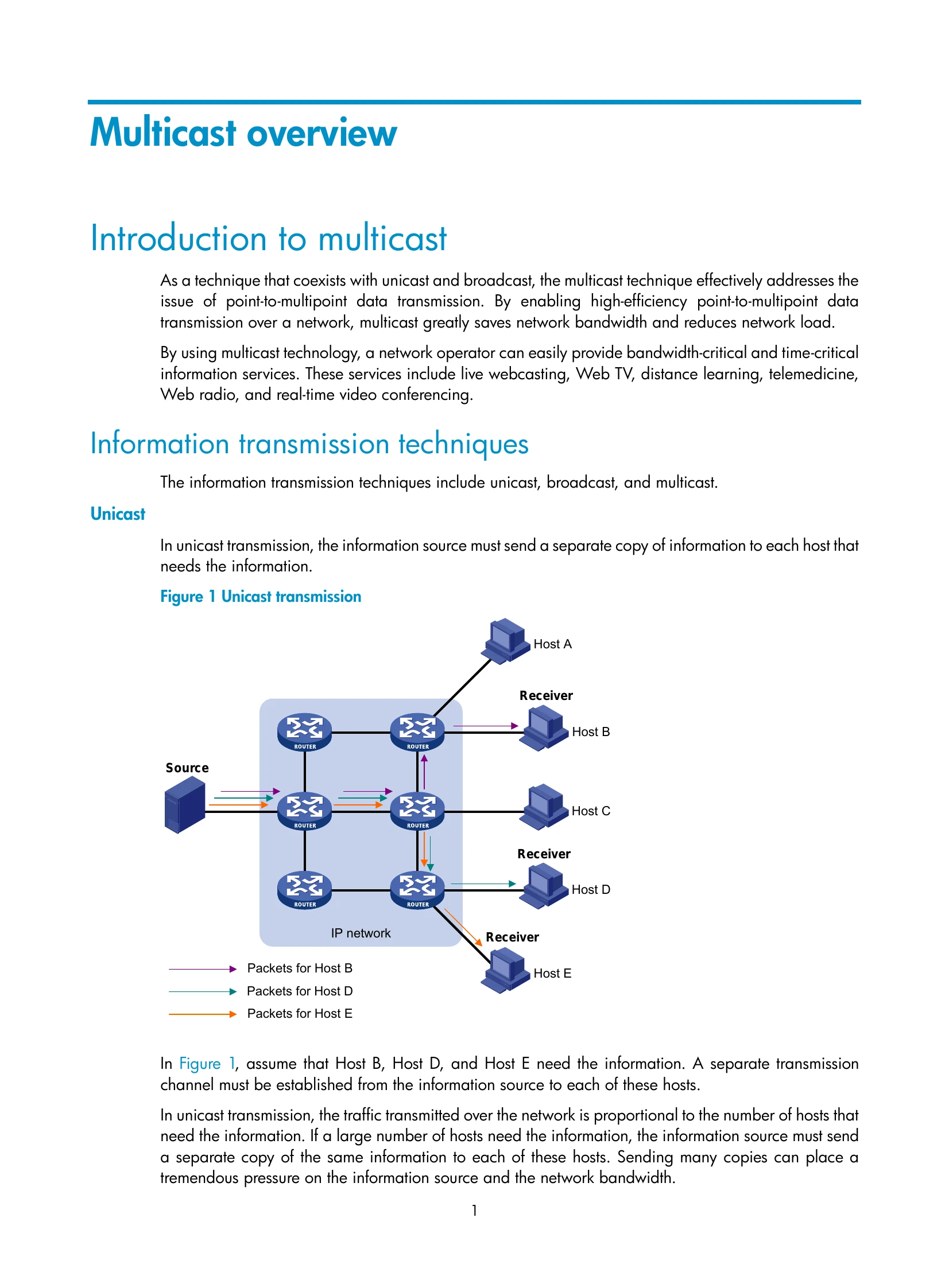Manual for MSR Router Series