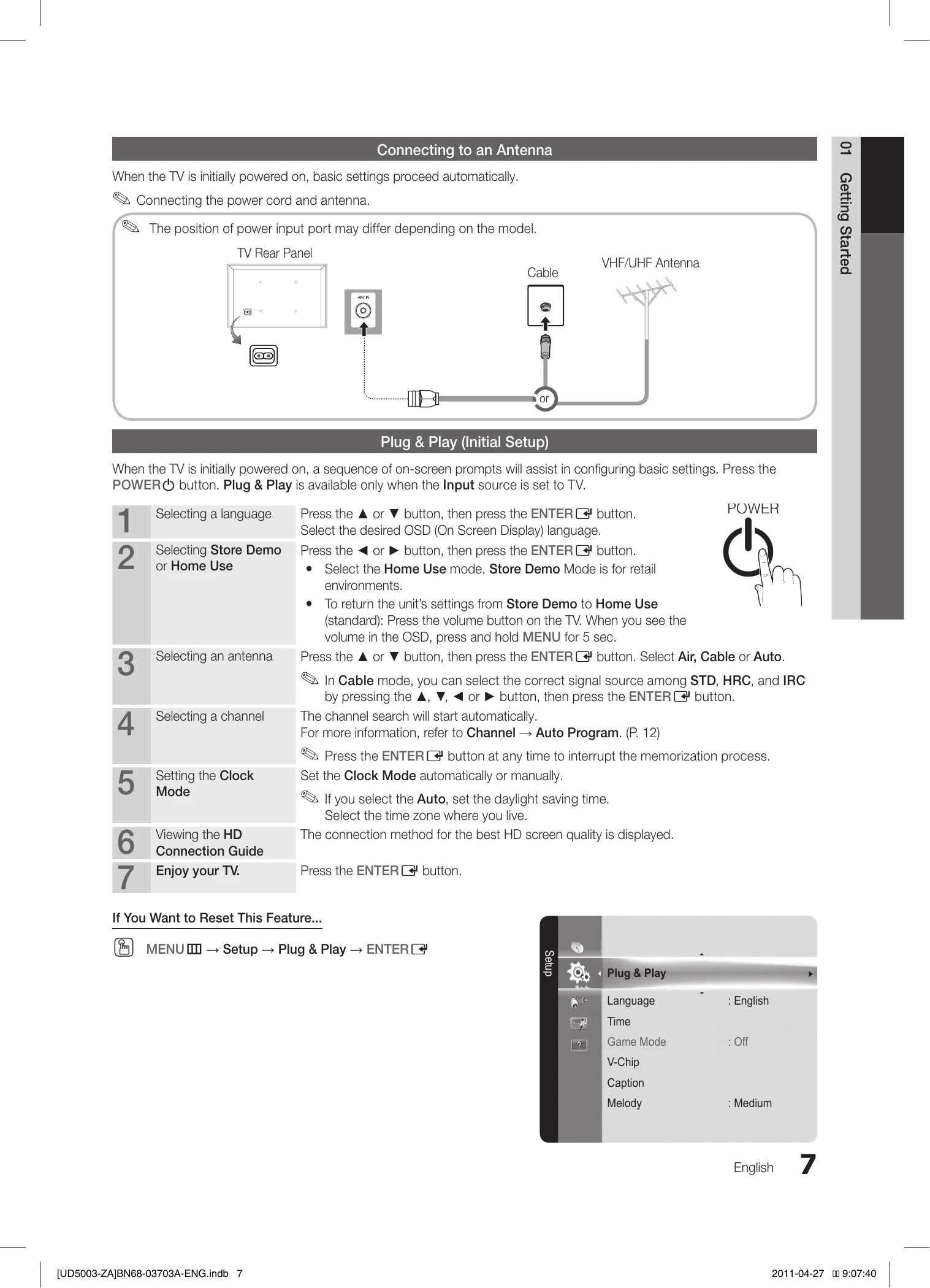 Manual for LN32D4003