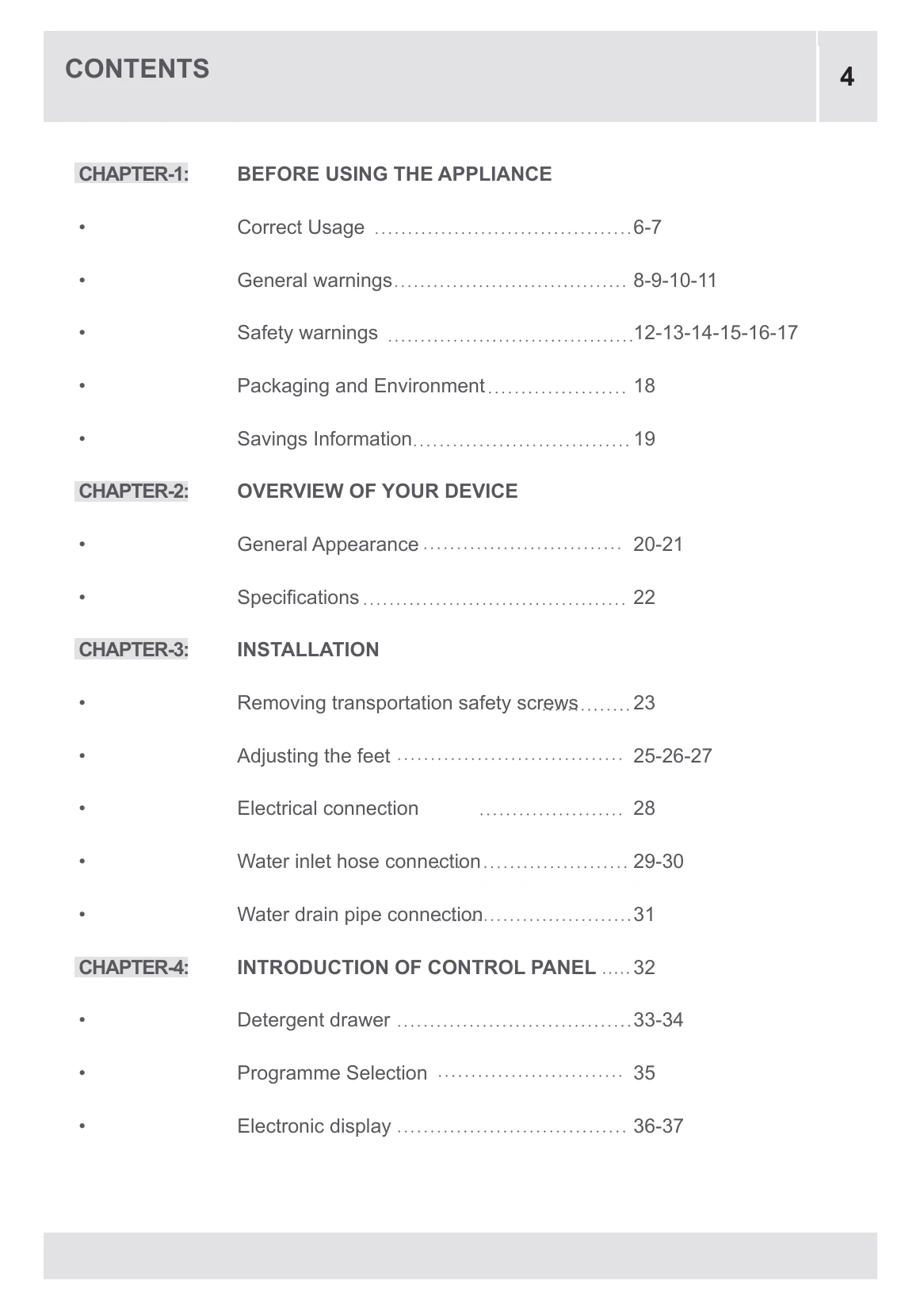 Manual for HWS60-12F2S