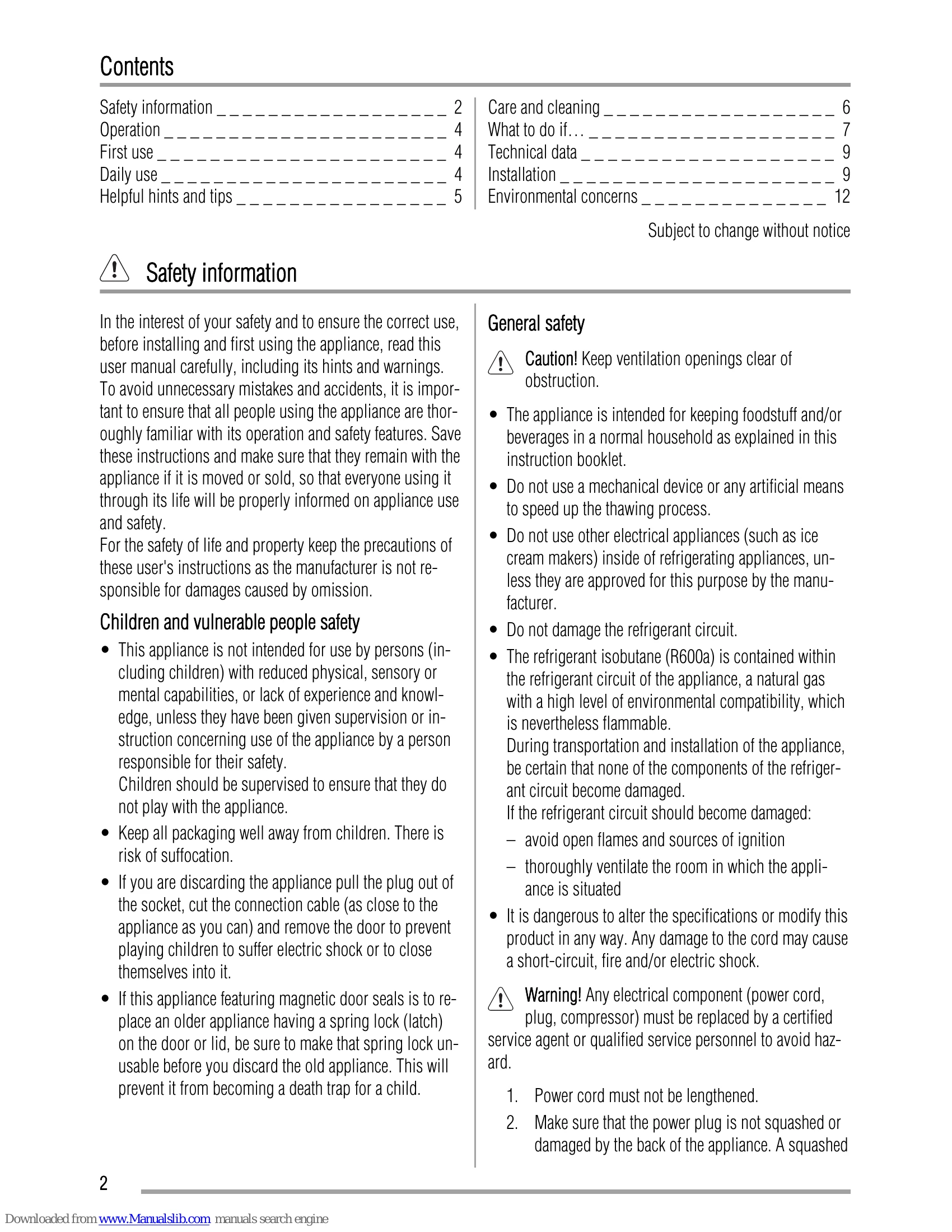 Manual for ZBB3294
