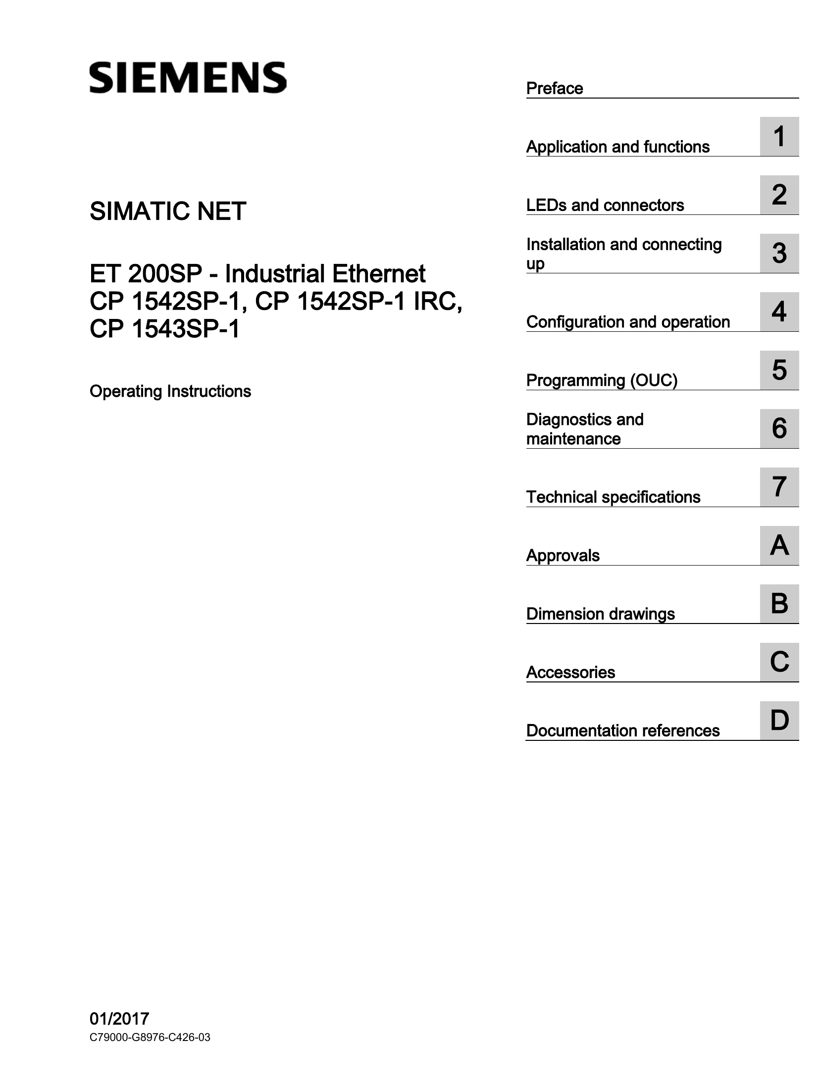 Manual for ET 200SP