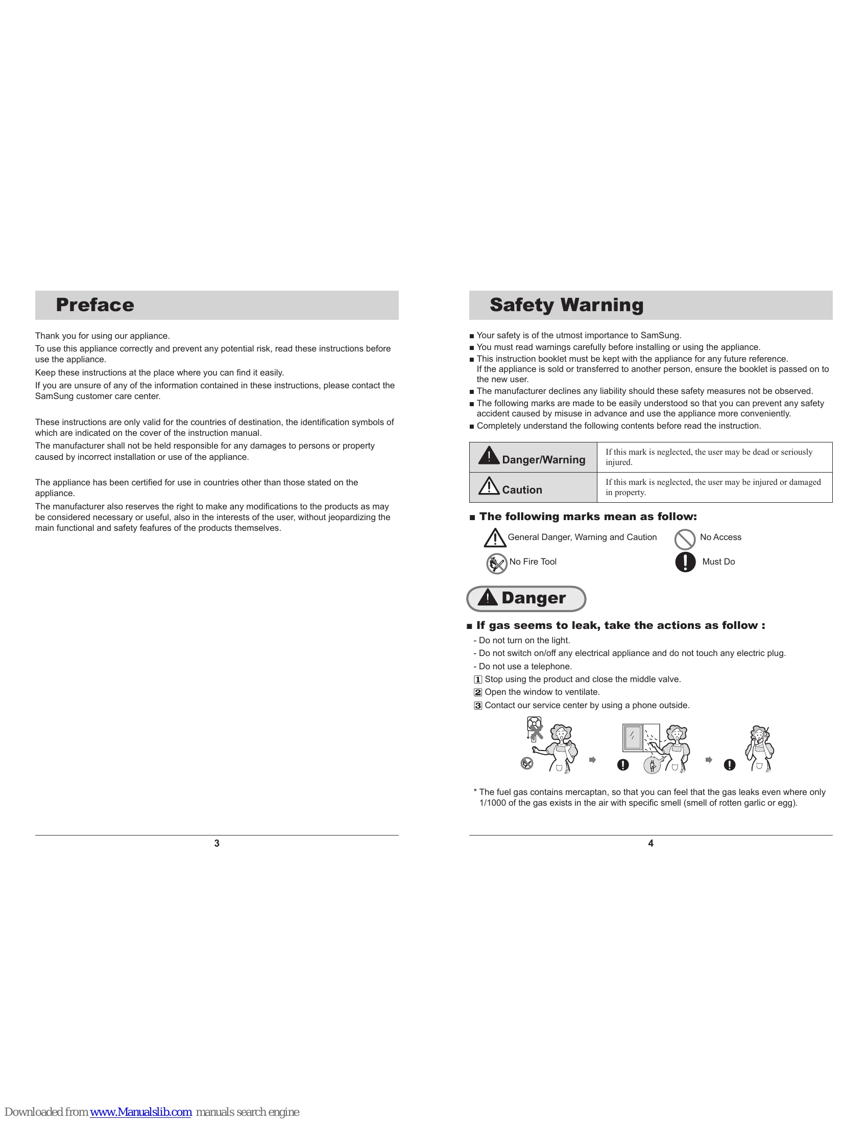 Manual for GN642FFXD