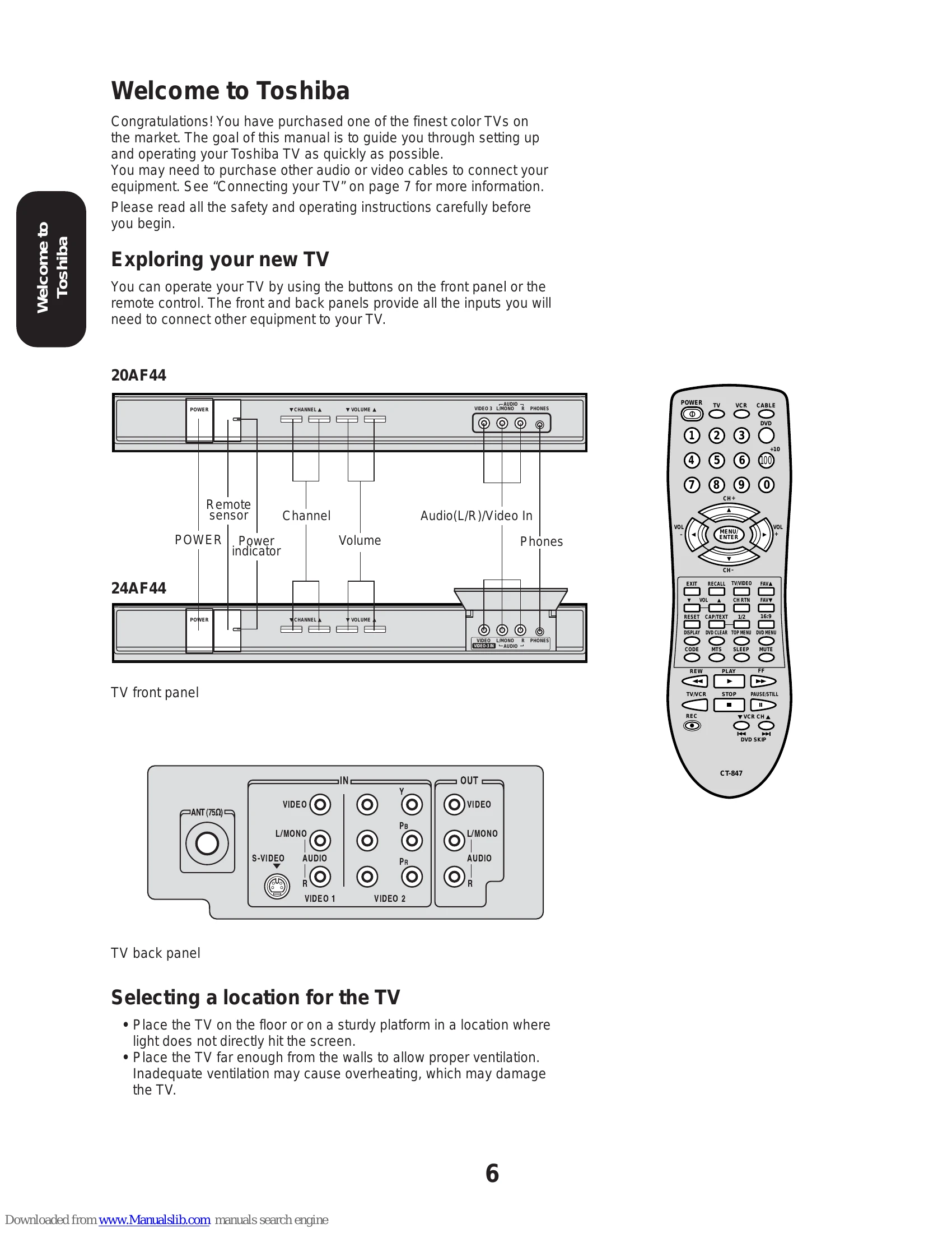 Manual for 20AF44