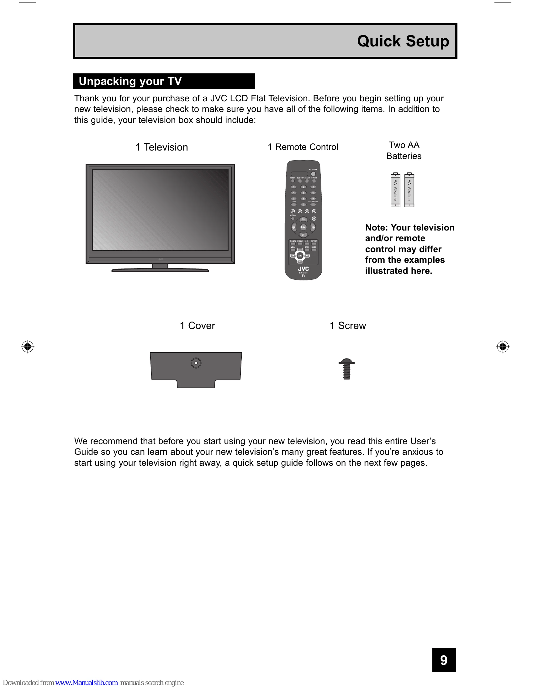 Manual for LT-32E488