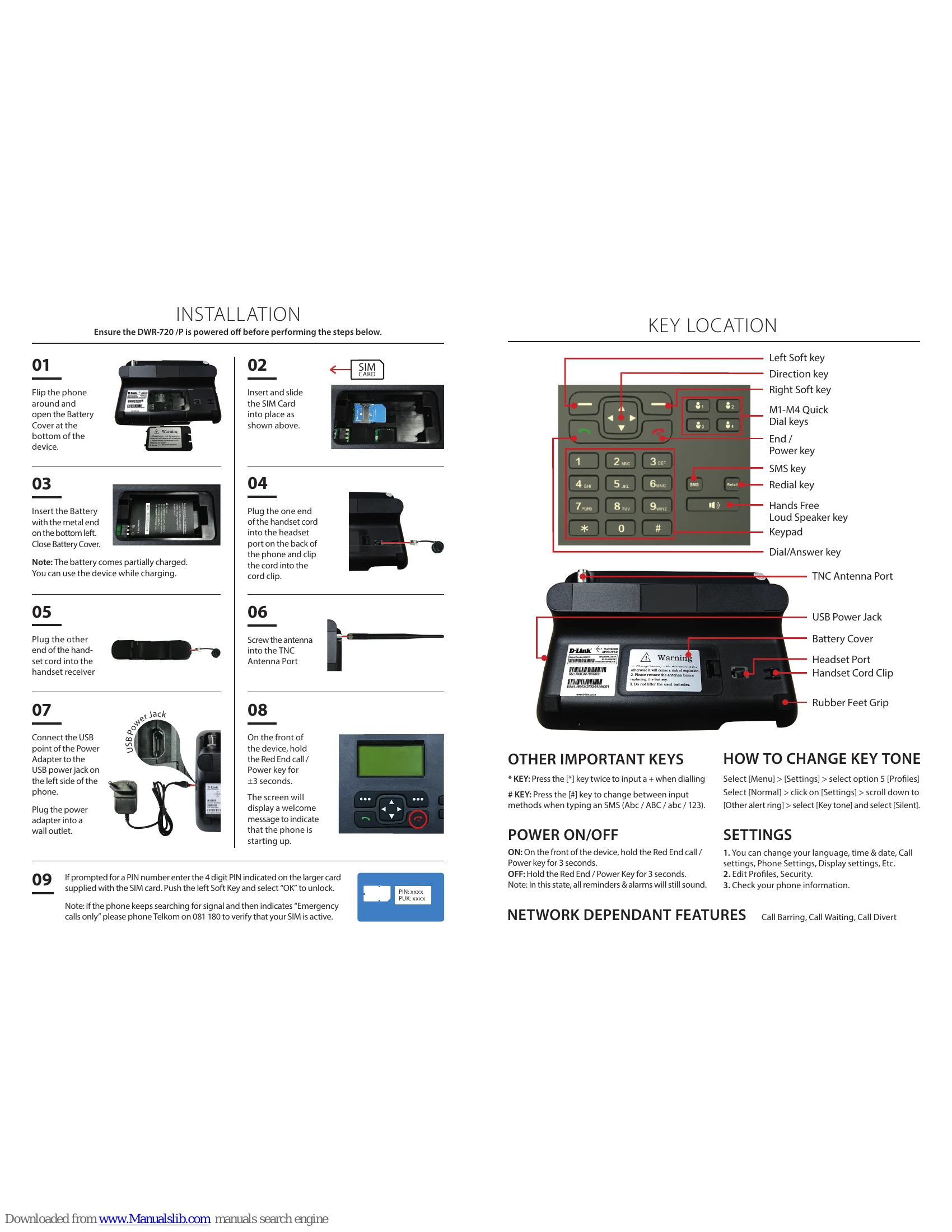 Installation Guide for DWR-720 /P