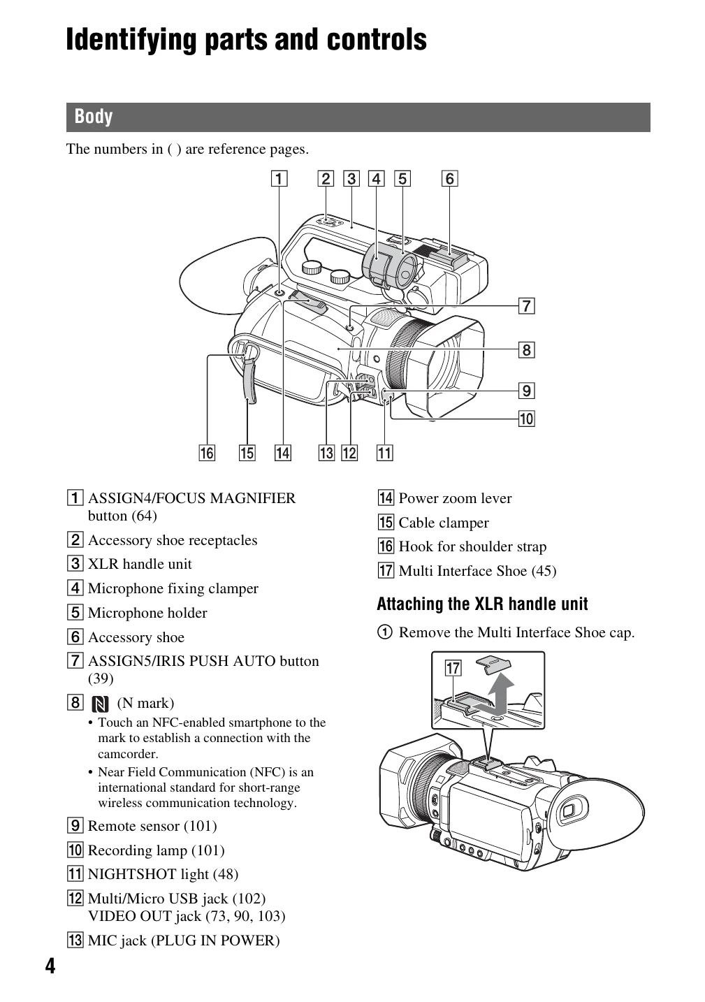 Manual for PXW-X70