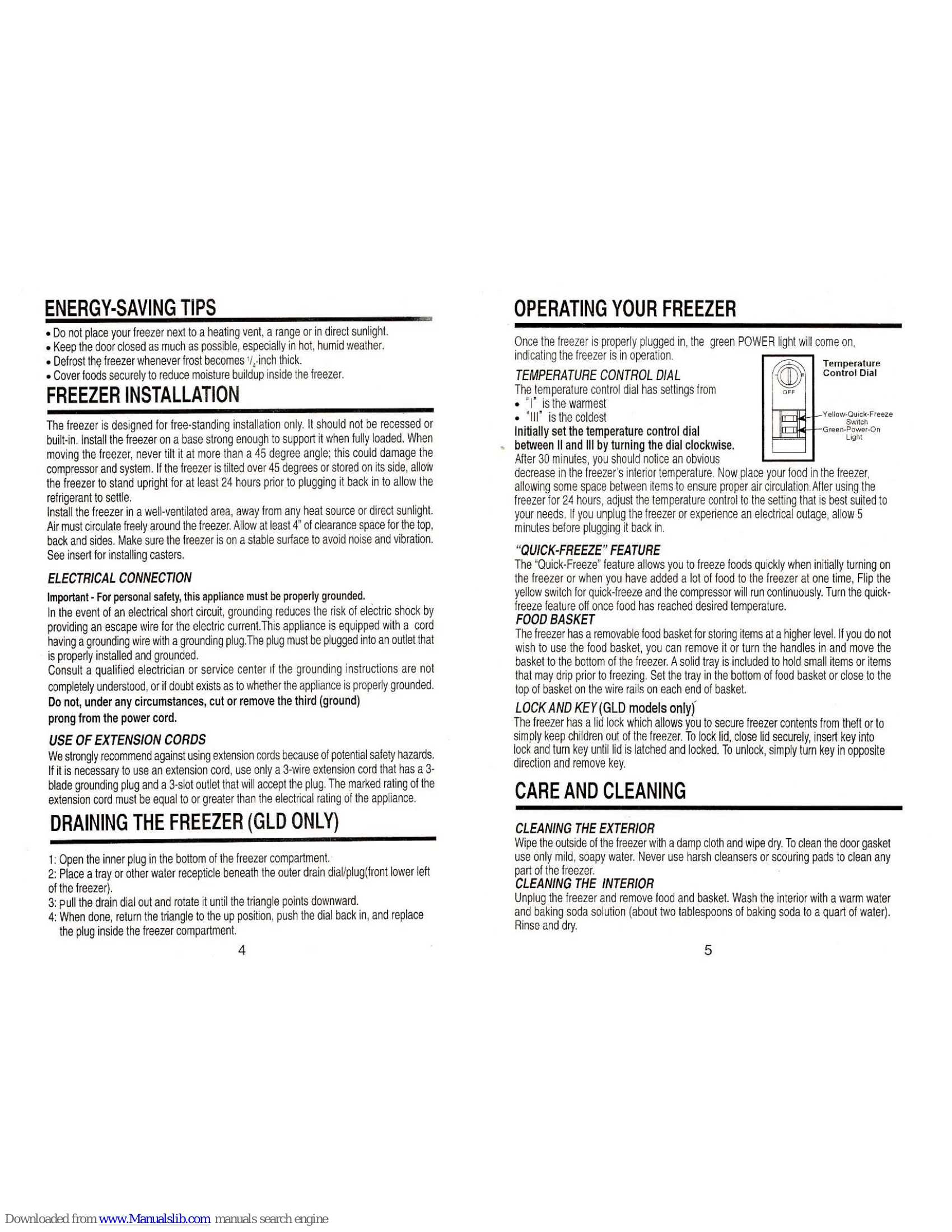 Manual for BD 101G / BD 101GLD BD 120G / BD 120GLD BD 198G / BD 198GLD