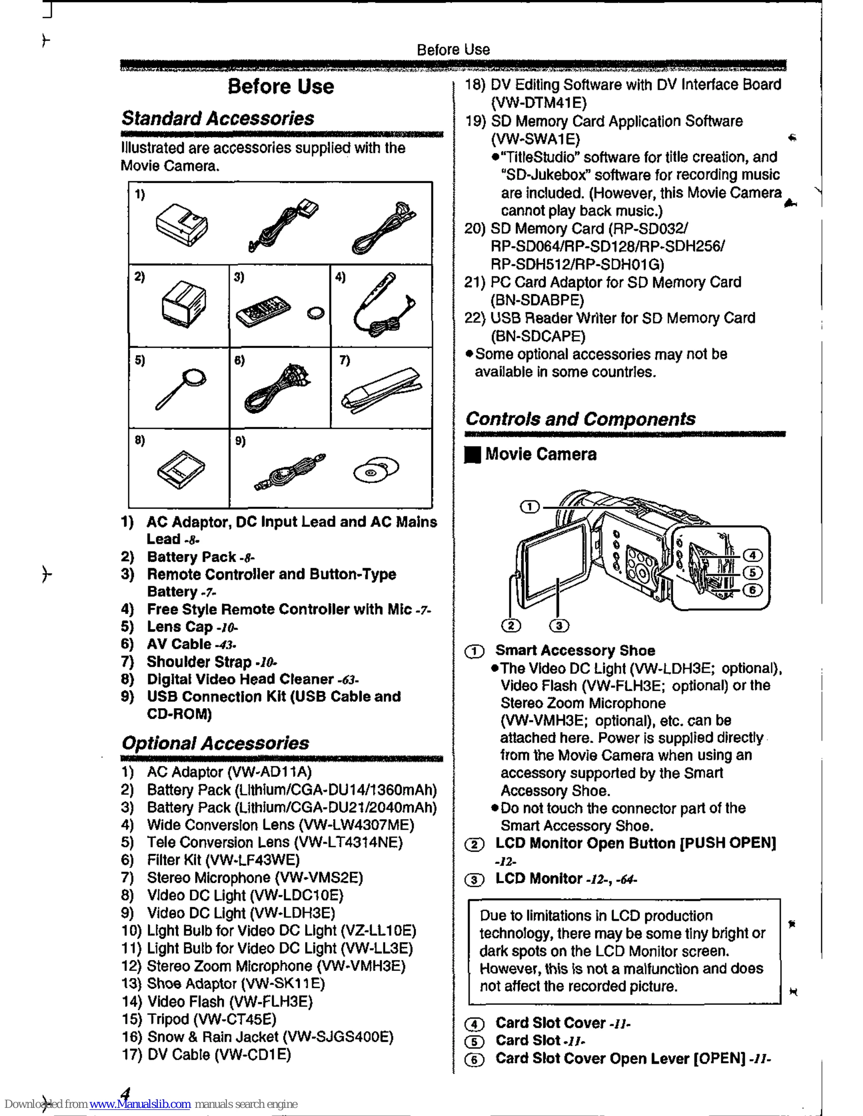 Manual for NV-GS400GN