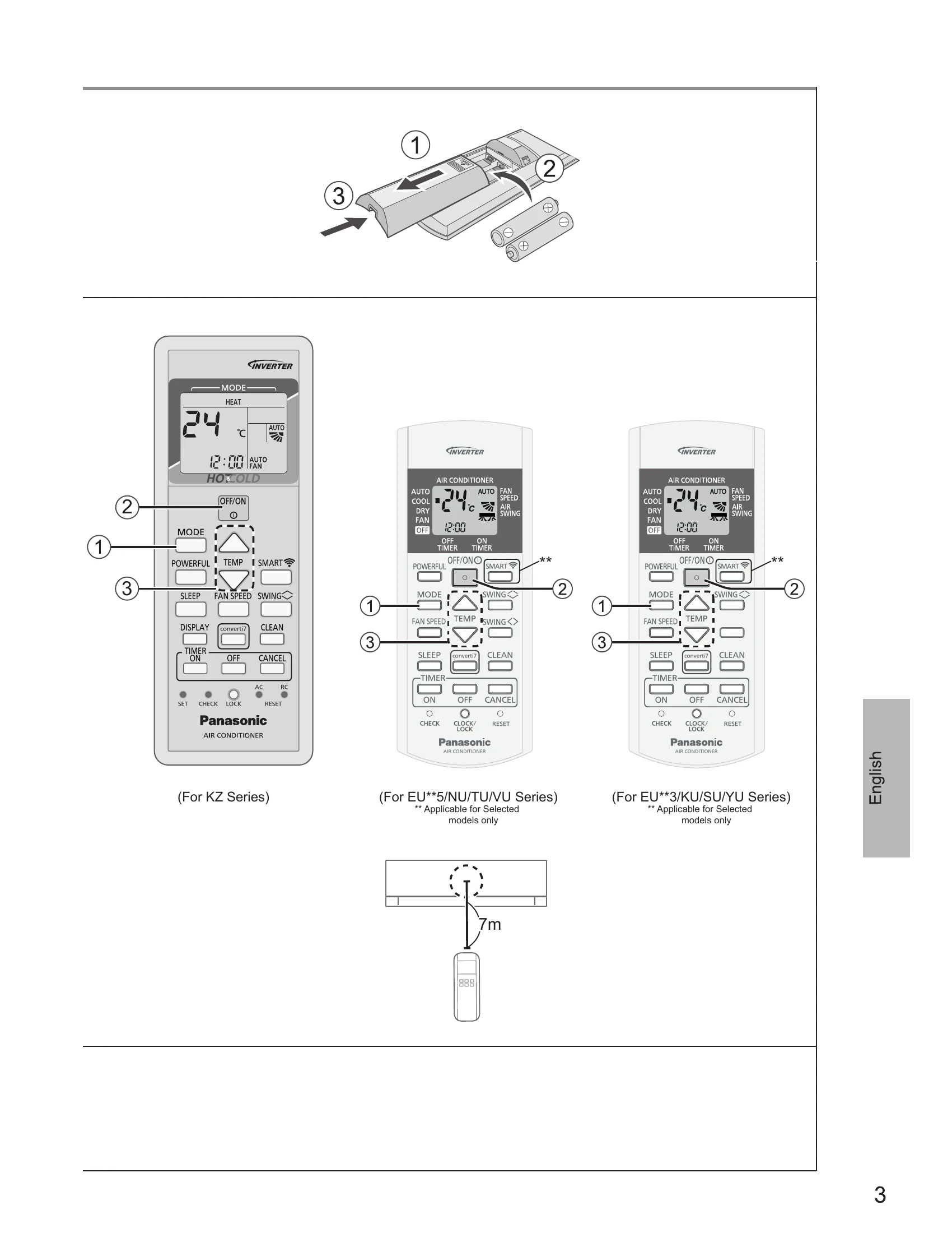 Installation Guide for CS/CU-EU12AKY series