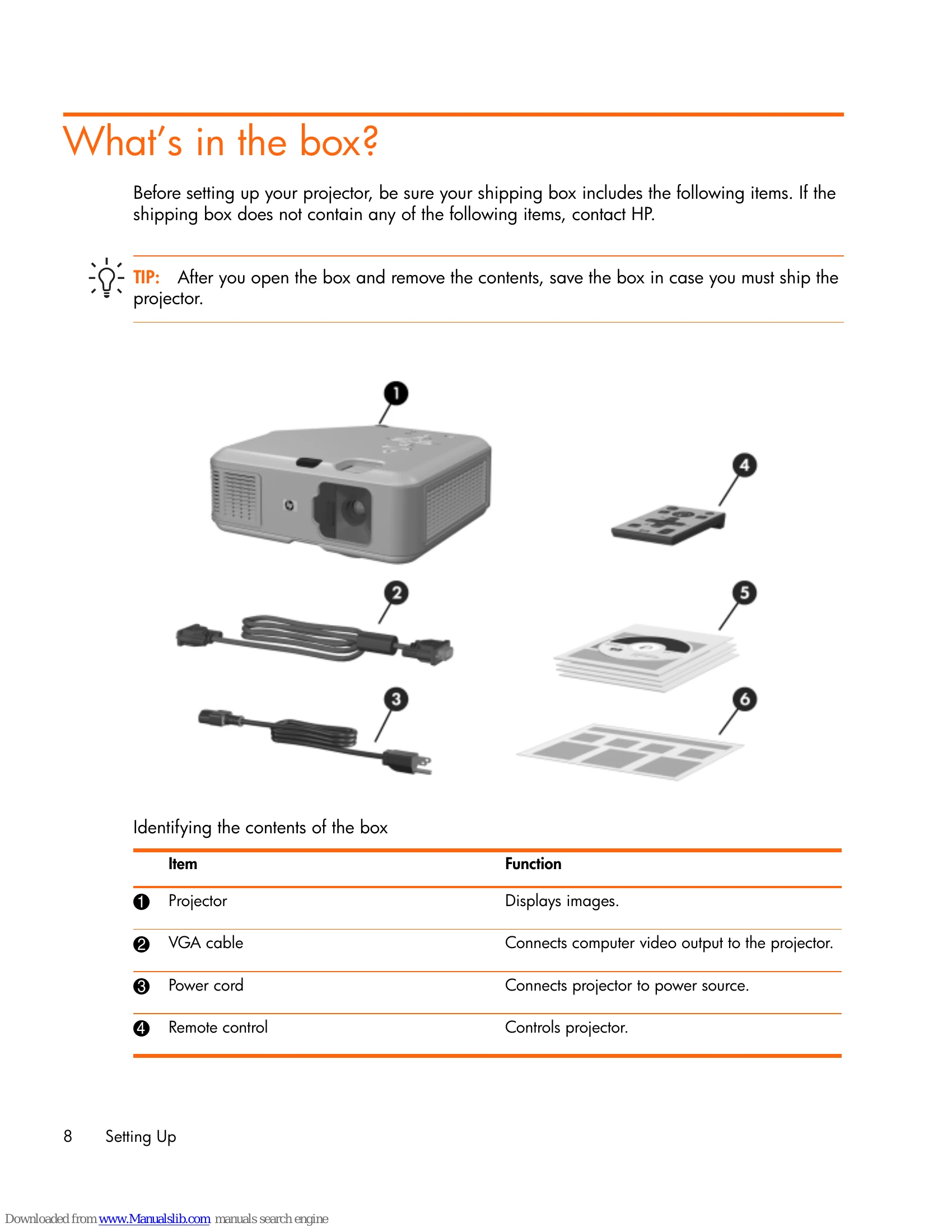 Manual for vp6300