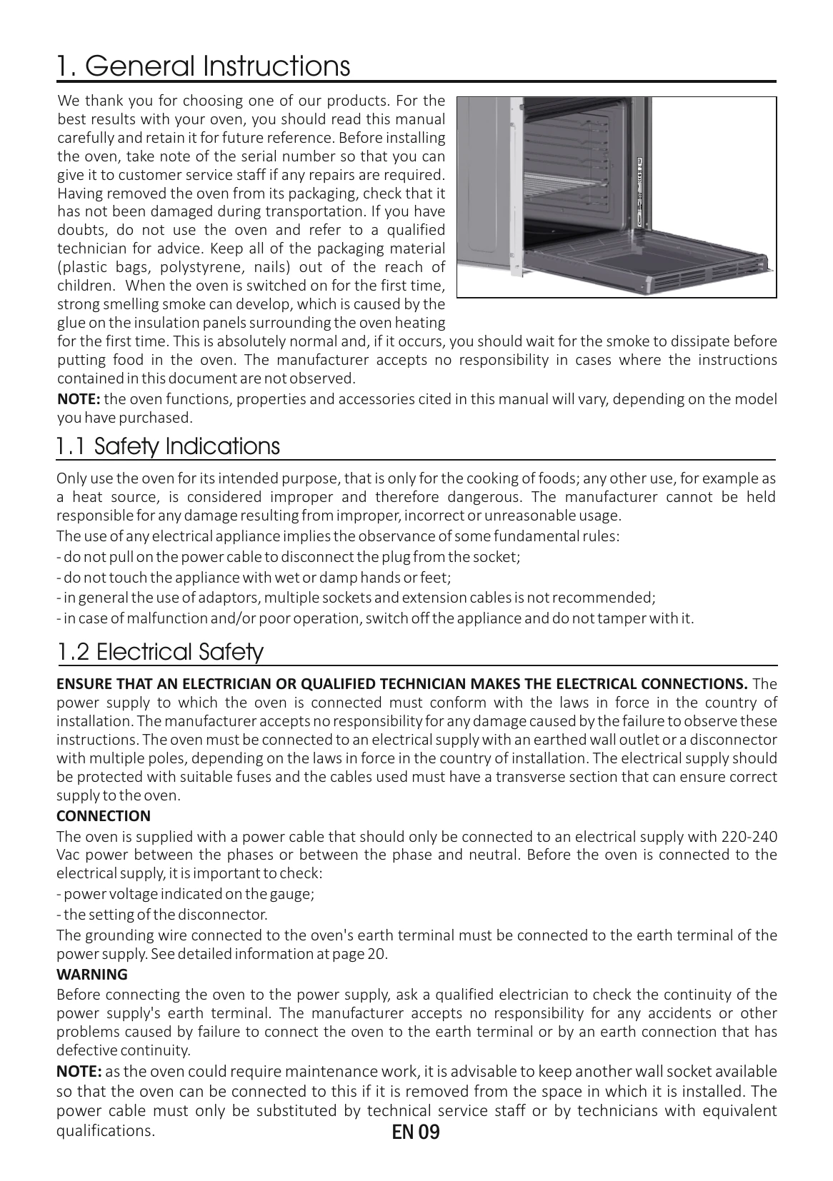 Manual for HWO60S7MB4