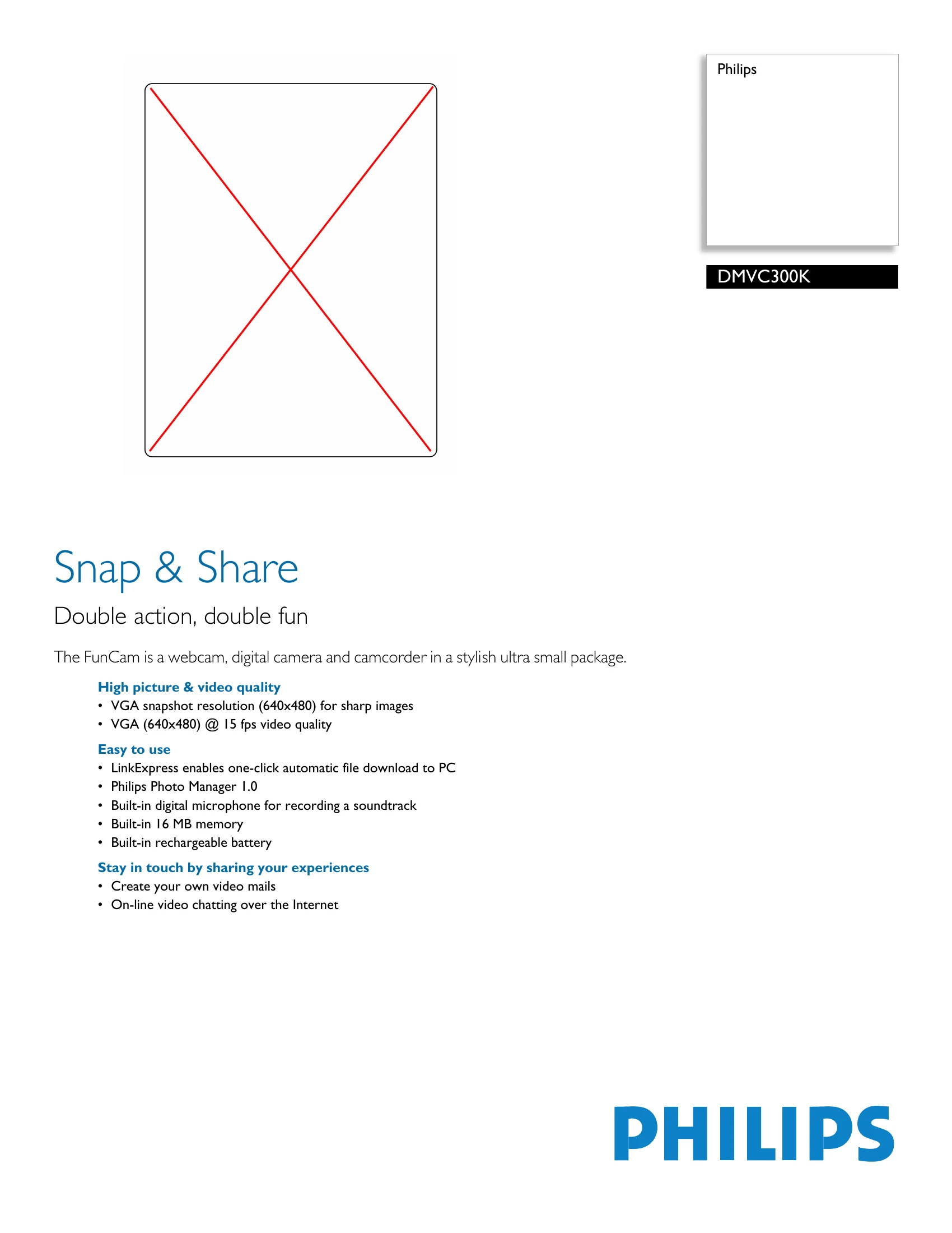 Brochure/Marketing for DMVC300K
