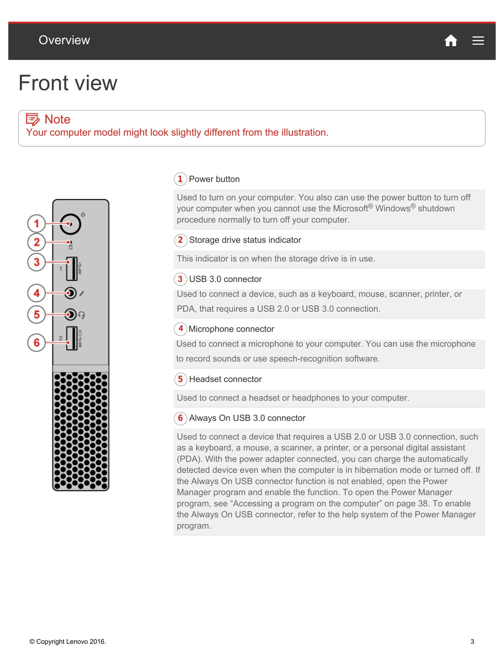Manual for M715q