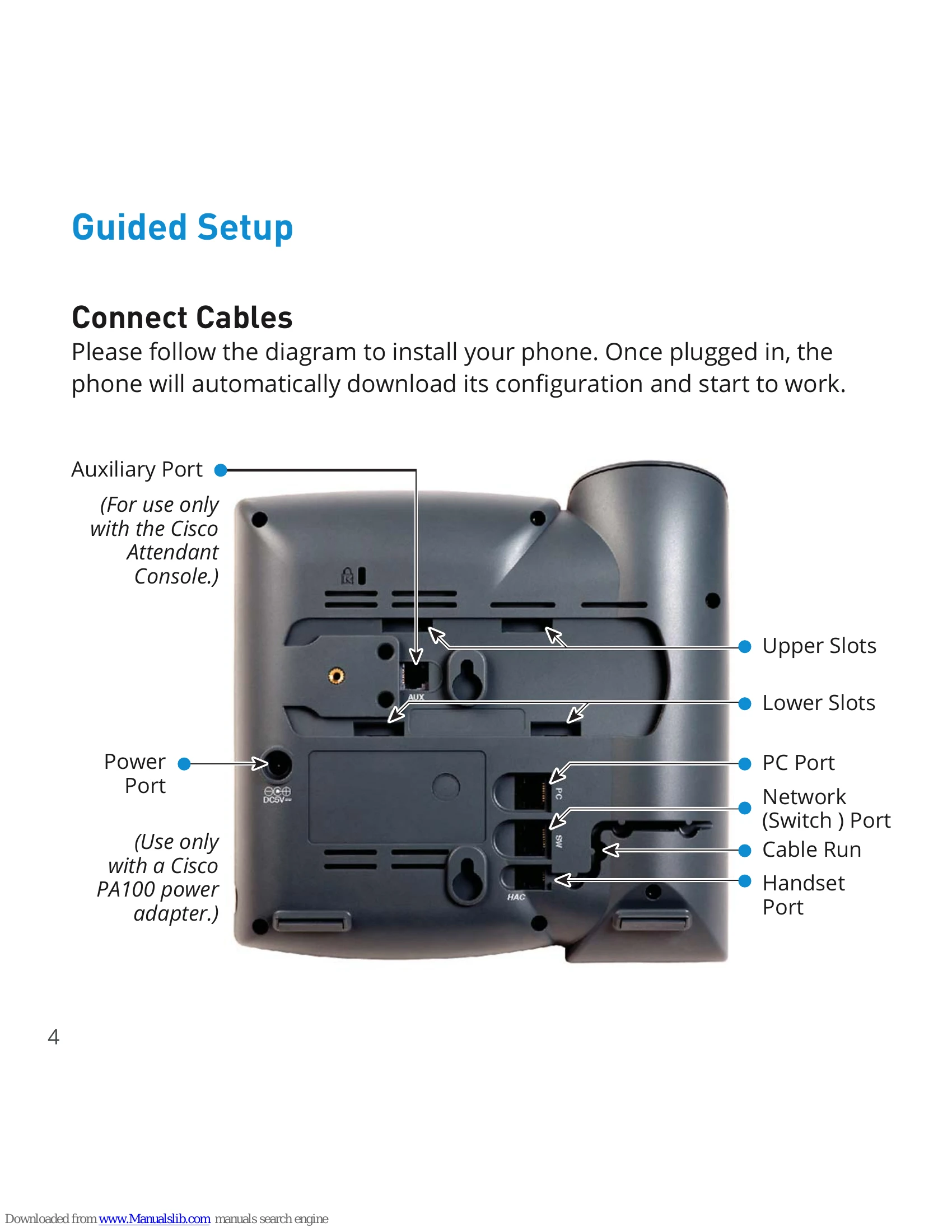 Quick Start Guide for SPA 504G