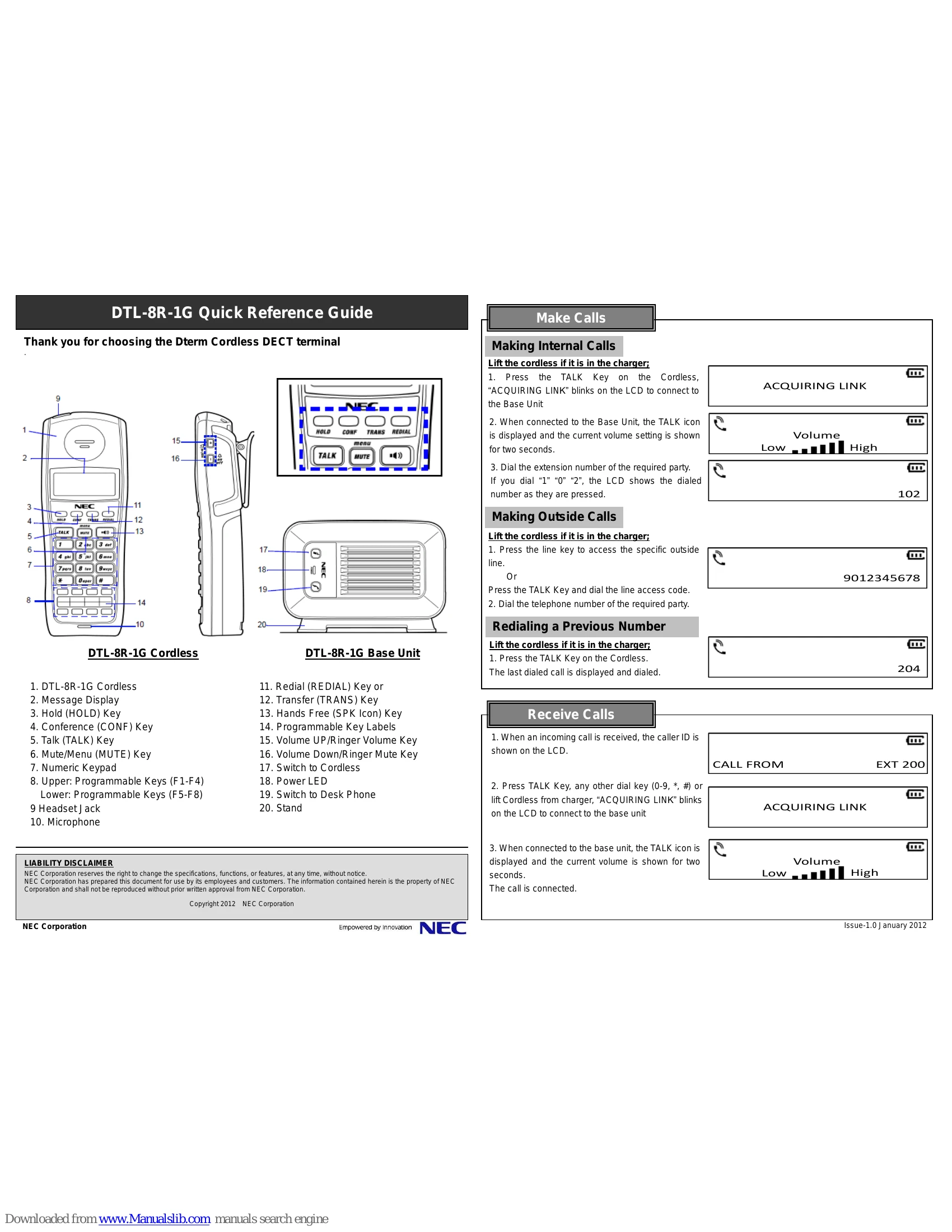 Quick Start Guide for DTL-8R-1G