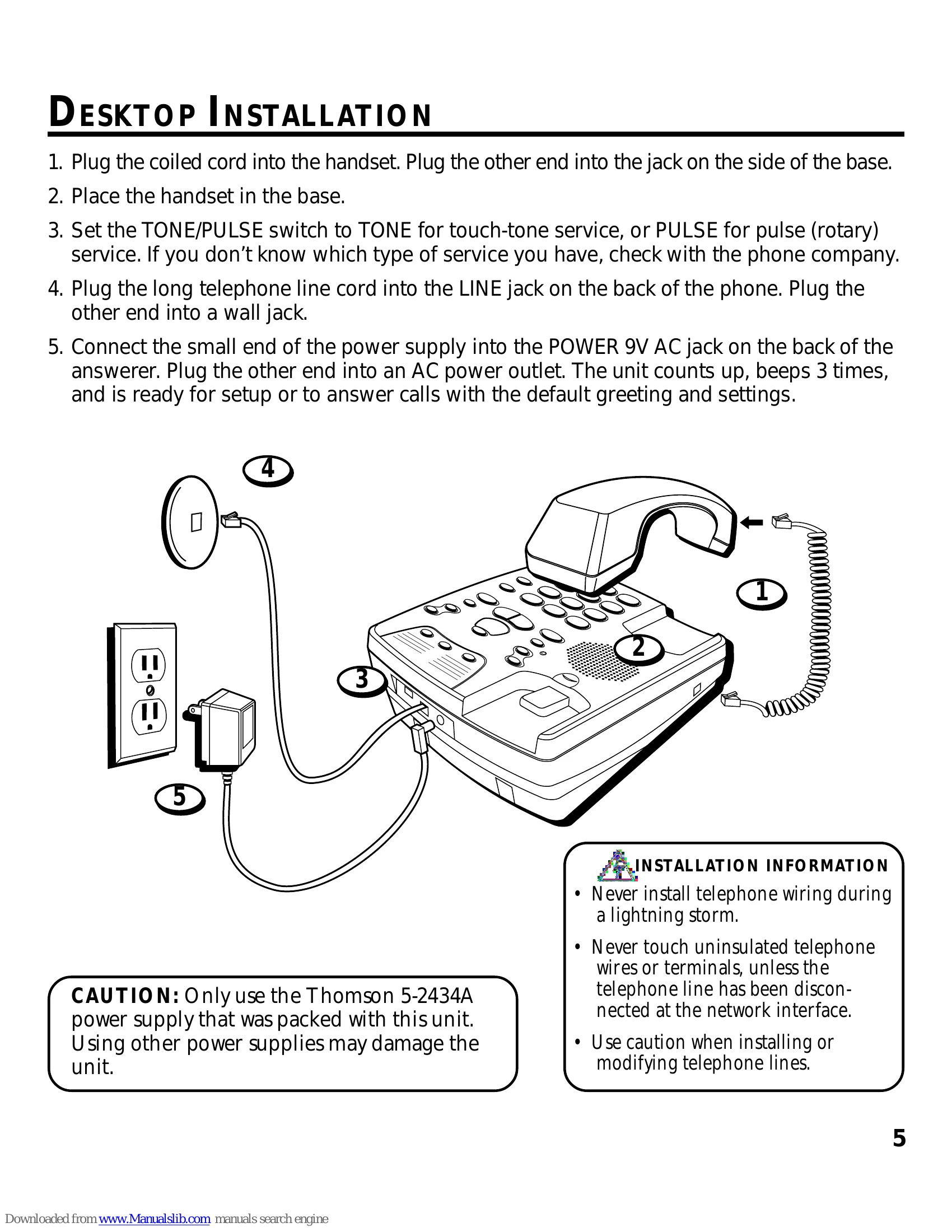 Manual for 29870