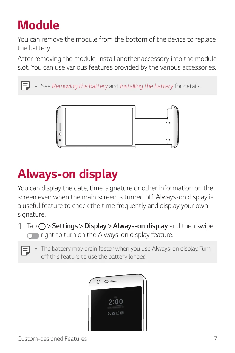 Manual for LG-H831