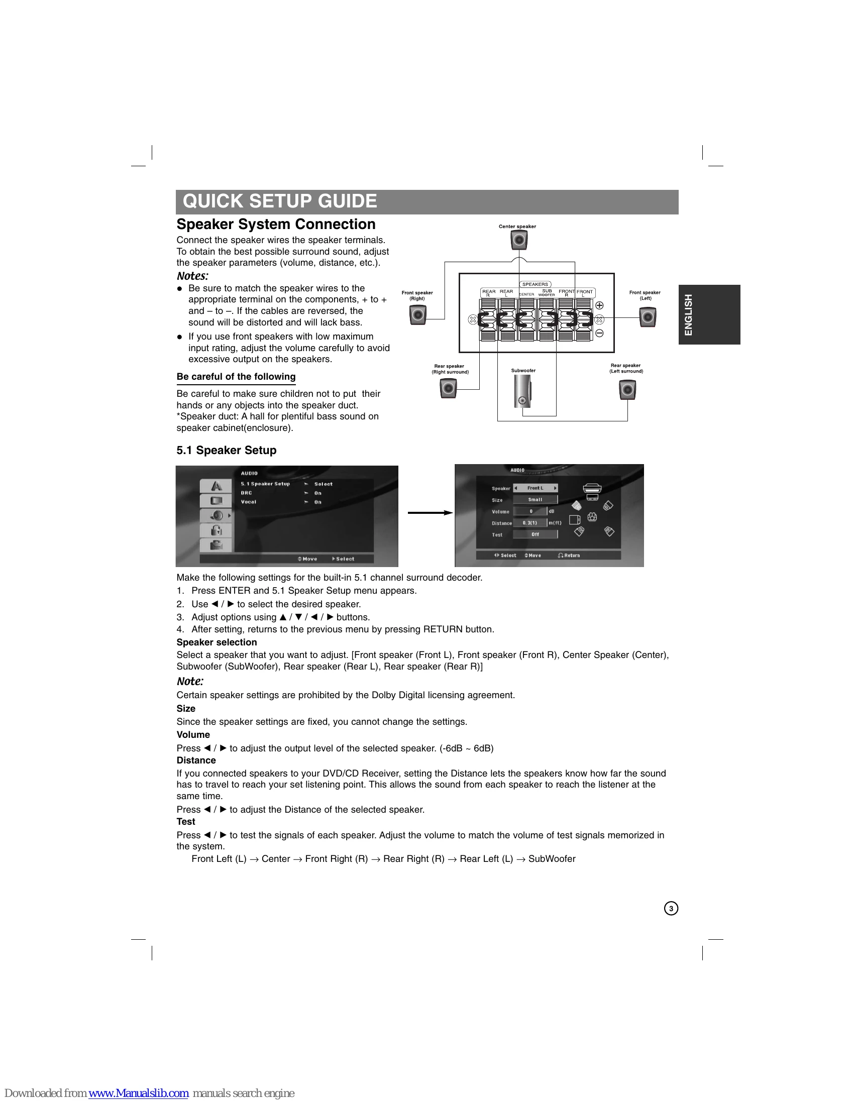 Manual for HT303SU