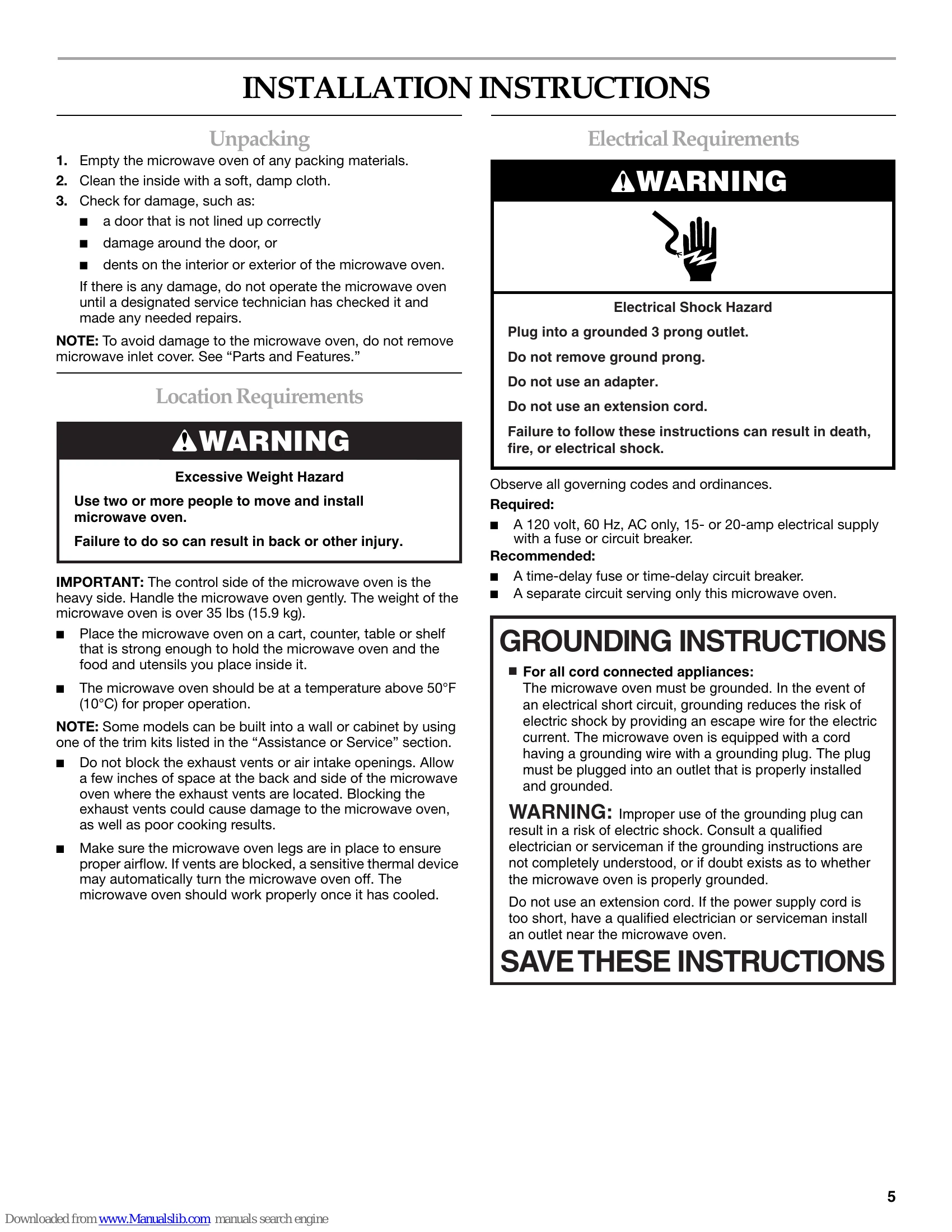 Manual for KCMS1655