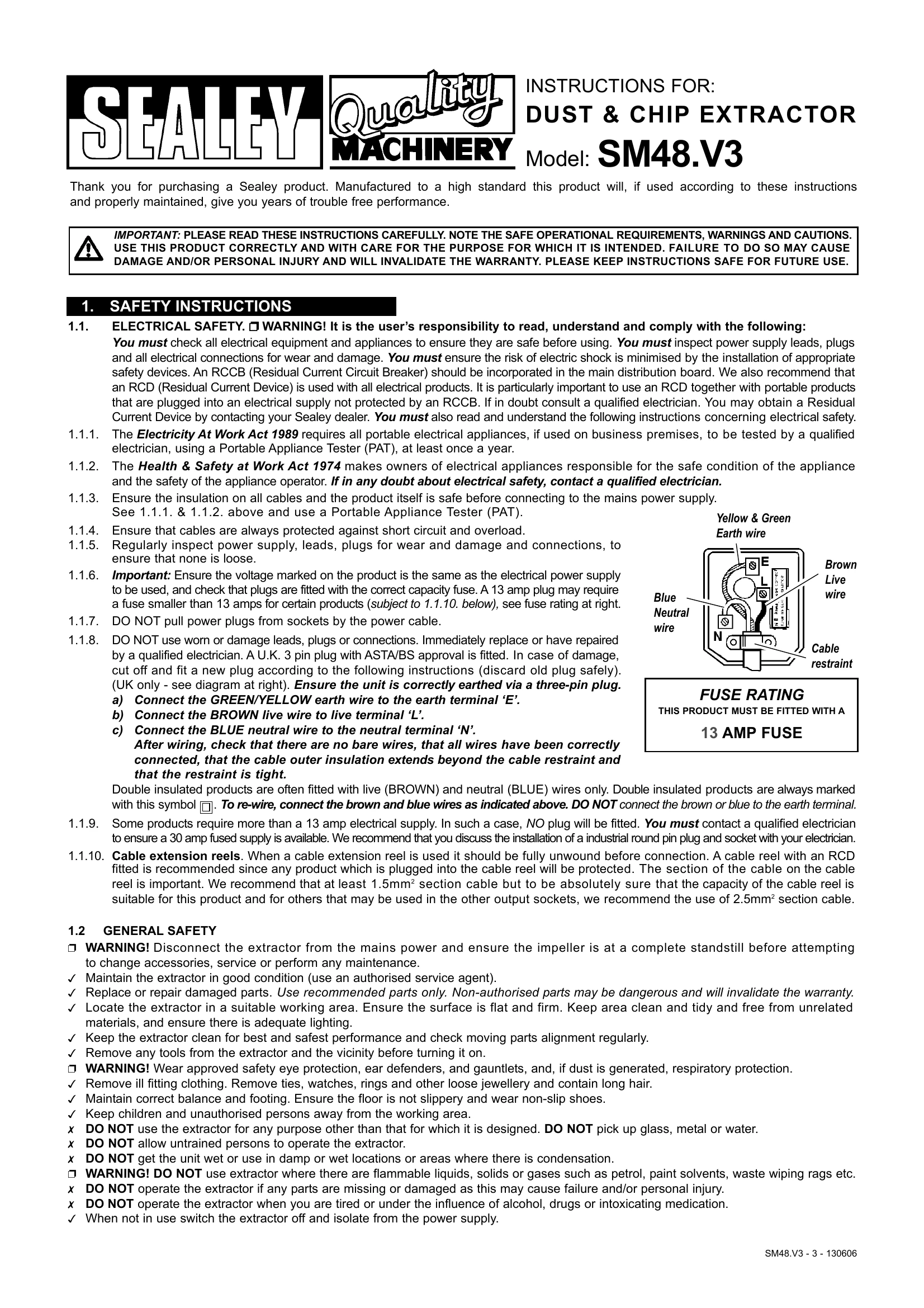 Manual for SM48.V3