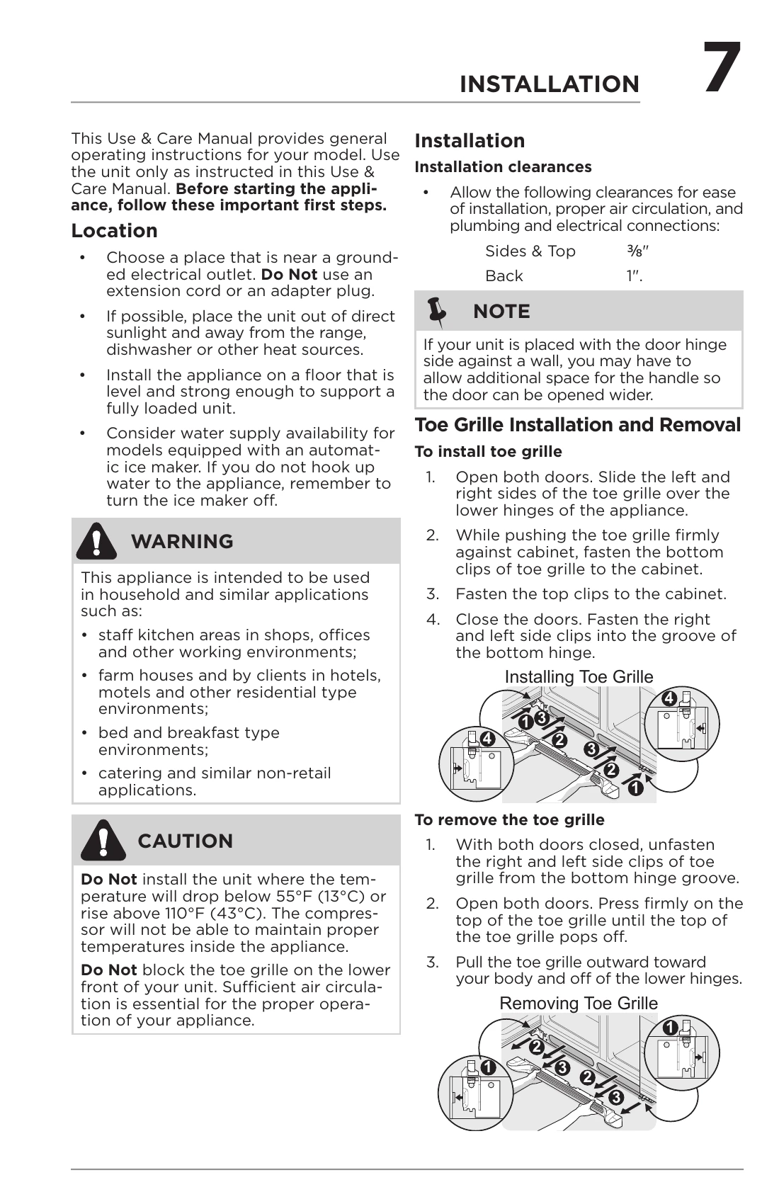Manual for FRSS2323AS