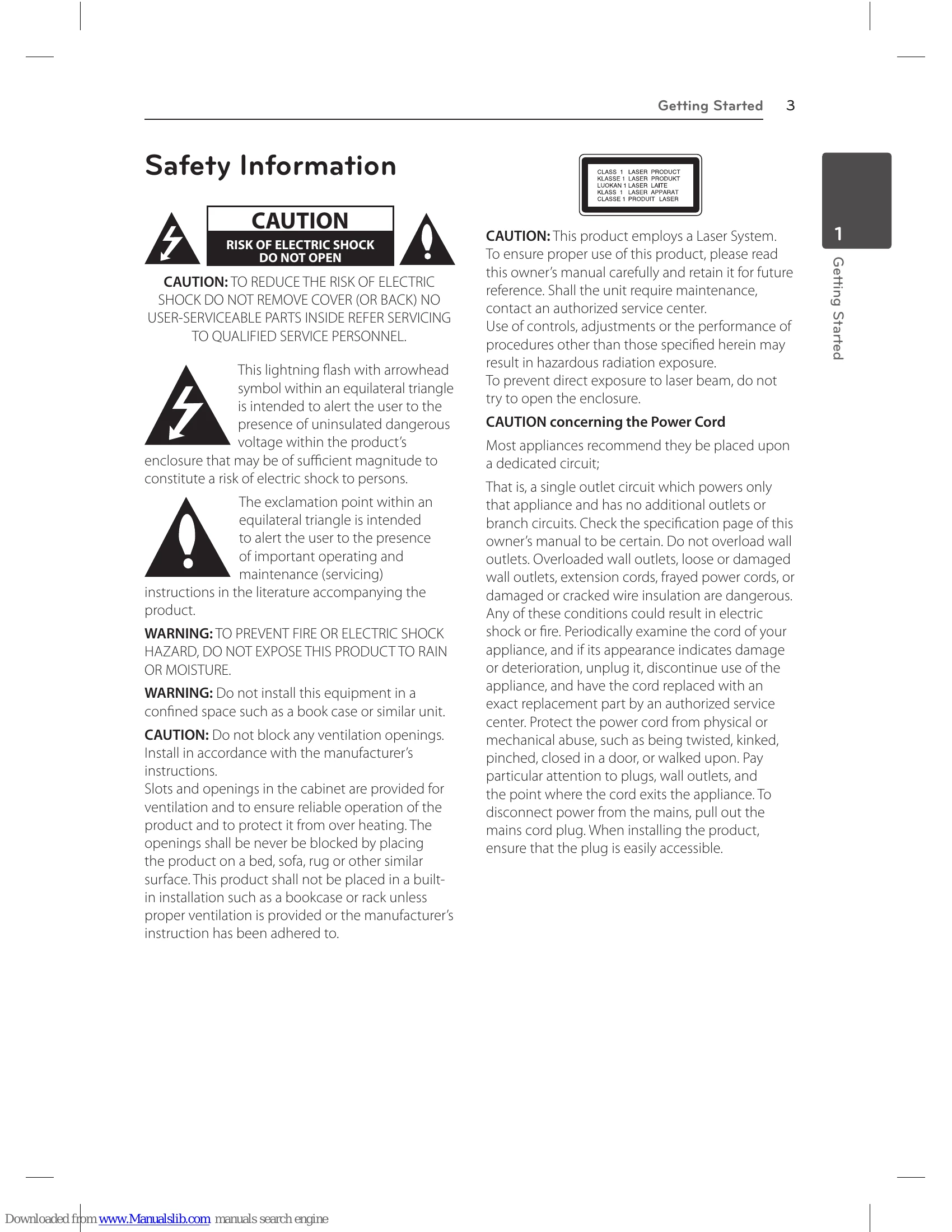 Manual for RCT699H