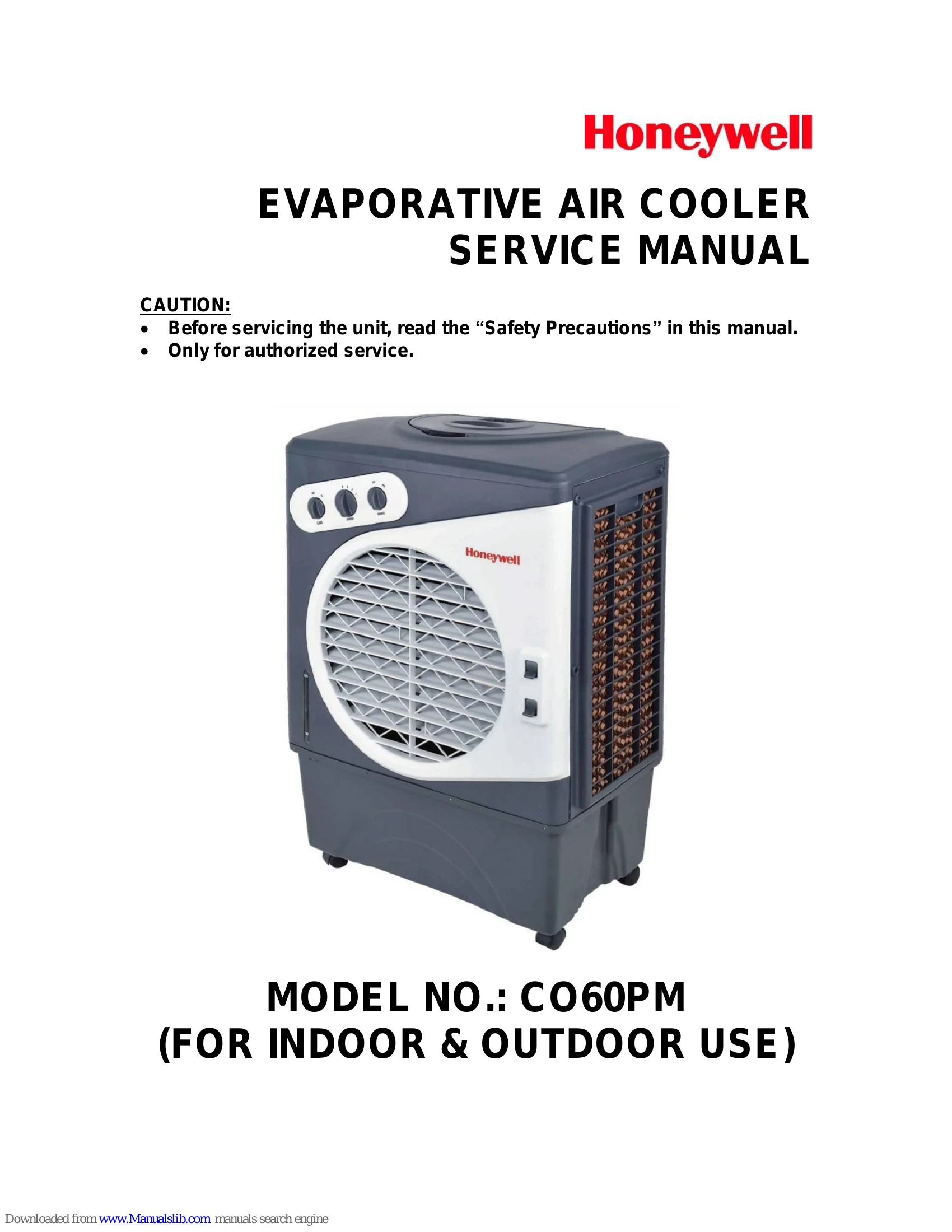 Manual for CO60PM
