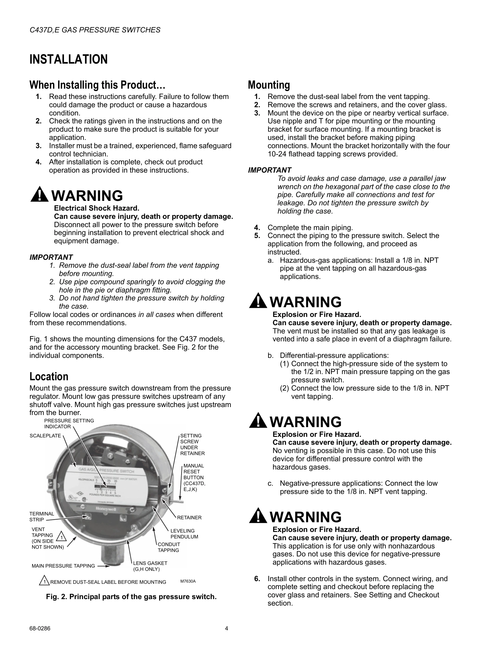 Manual for C437D,E