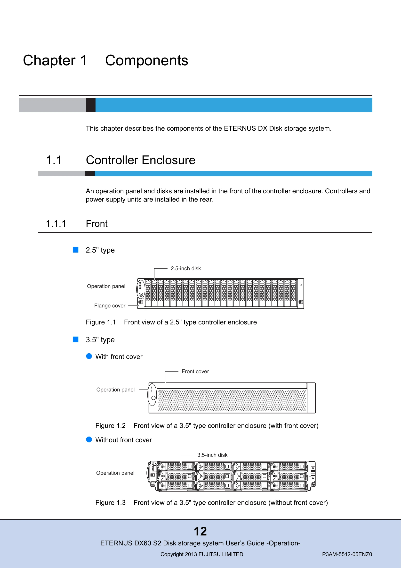 Manual for ETERNUS DX60 S2