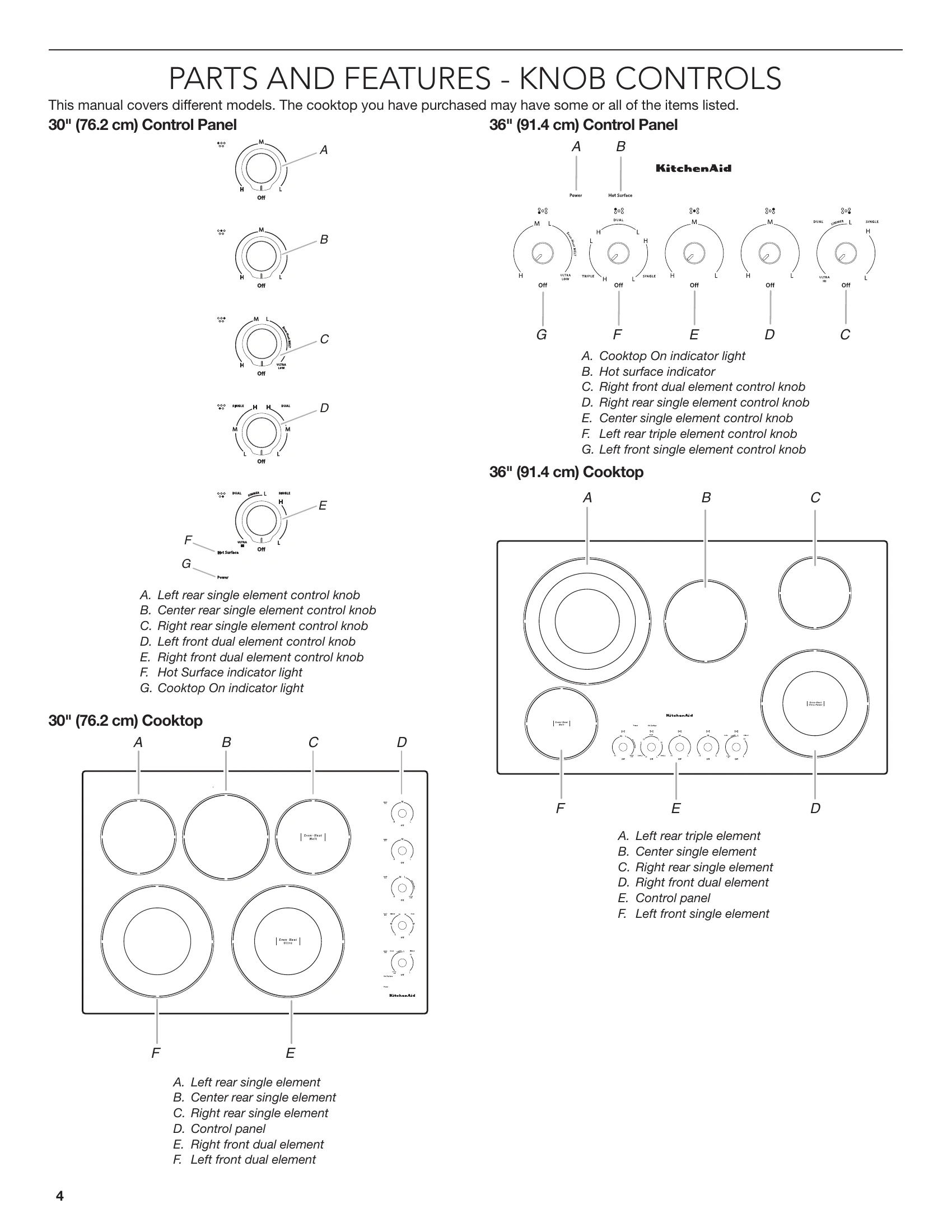 Manual for KCES550HBL