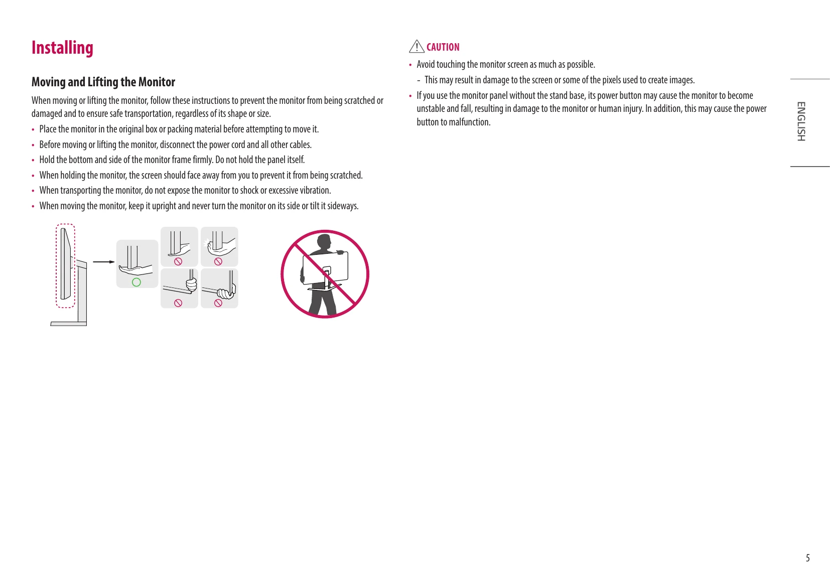 Manual for 39GS95QE
