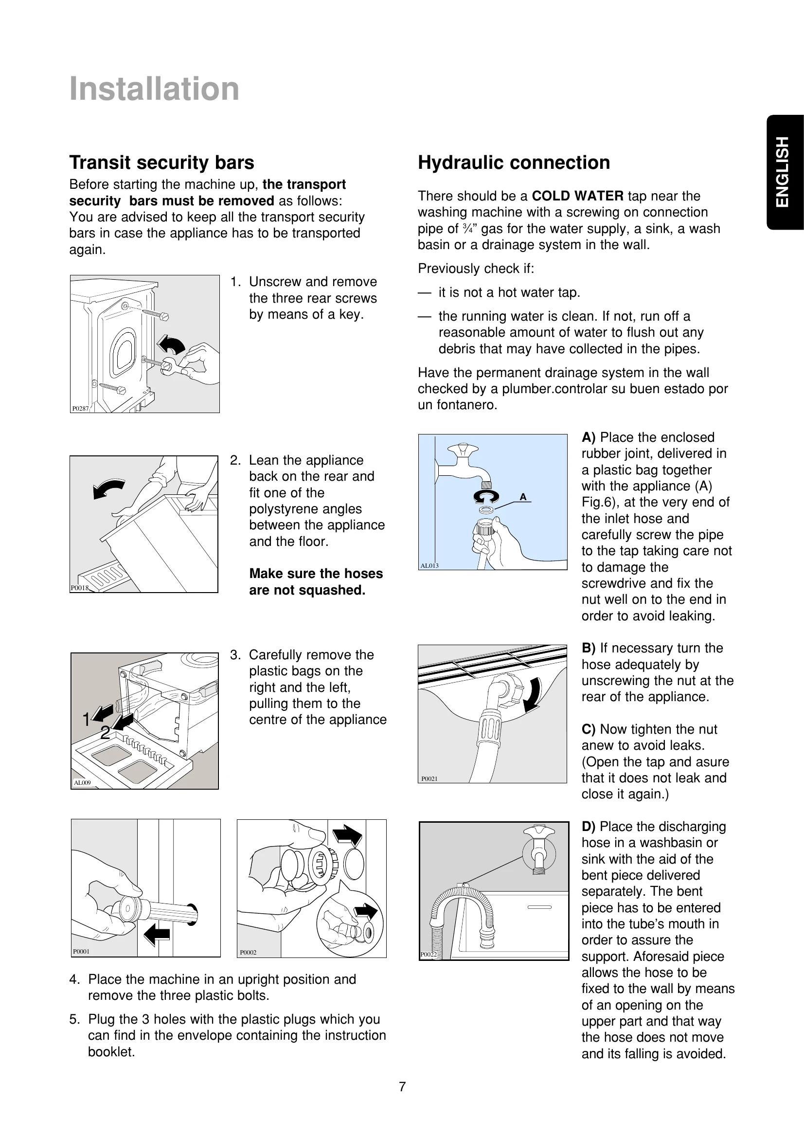 Manual for Aquacycle 500-600 FA 522 - FA 622
