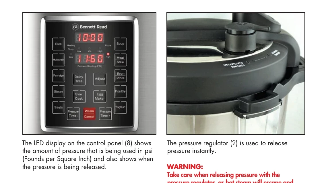 Manual for 6L PRESSURE CHEF - Troubleshooting and error codes + PDF Download