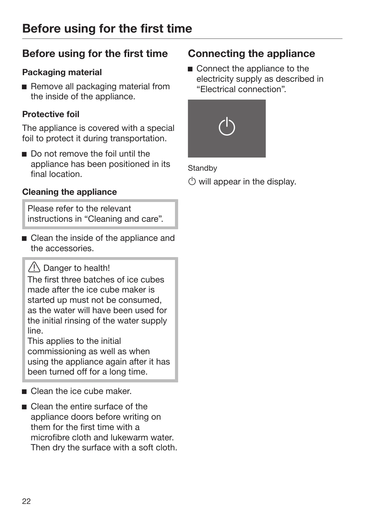 Manual for FNS 28463 E BB
