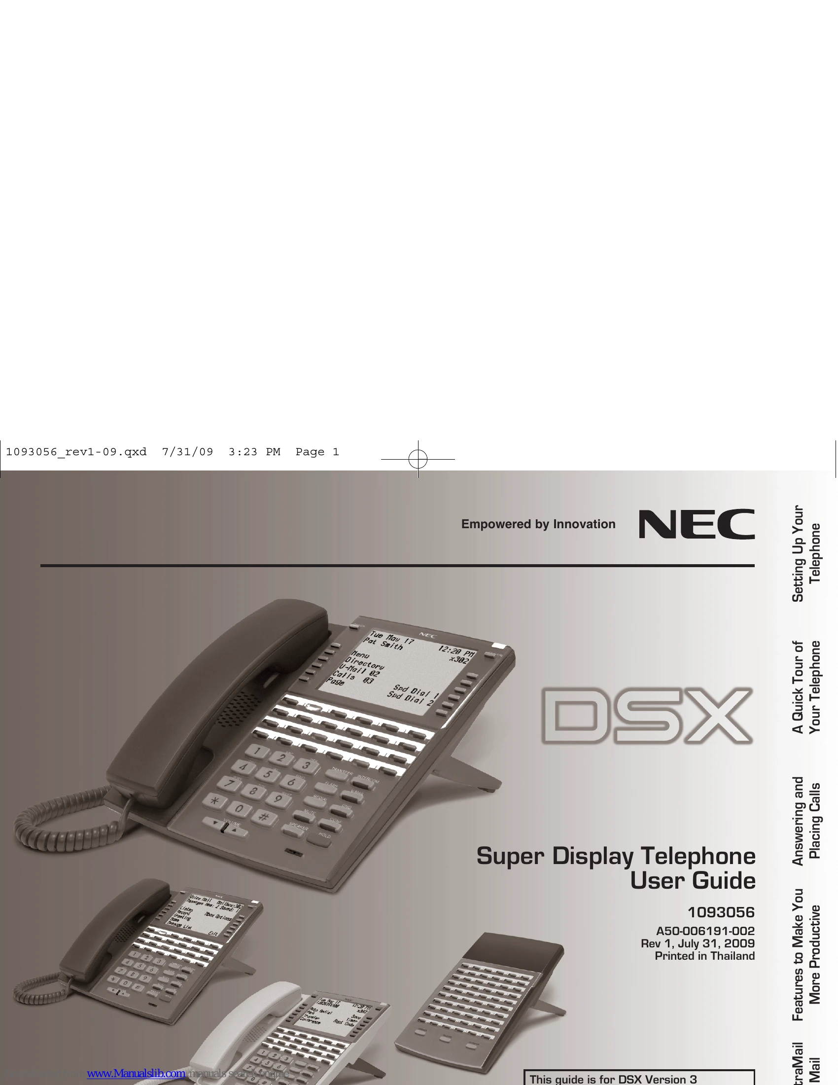 Manual for DSX