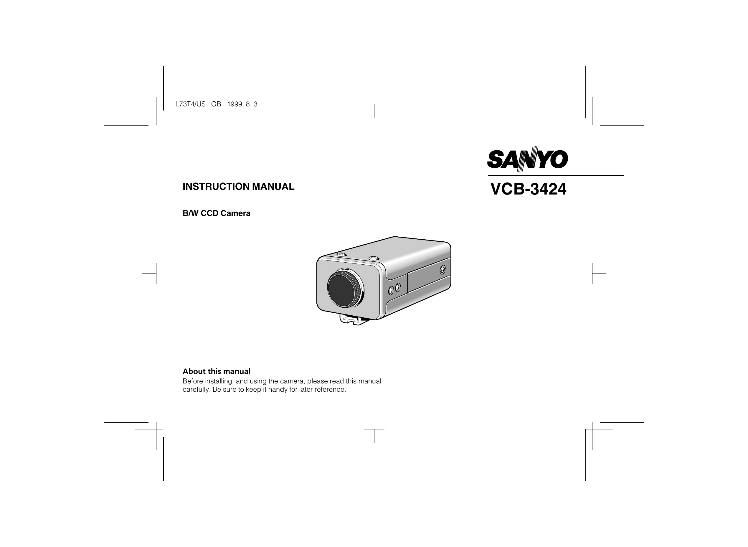 Manual for VCB-3424
