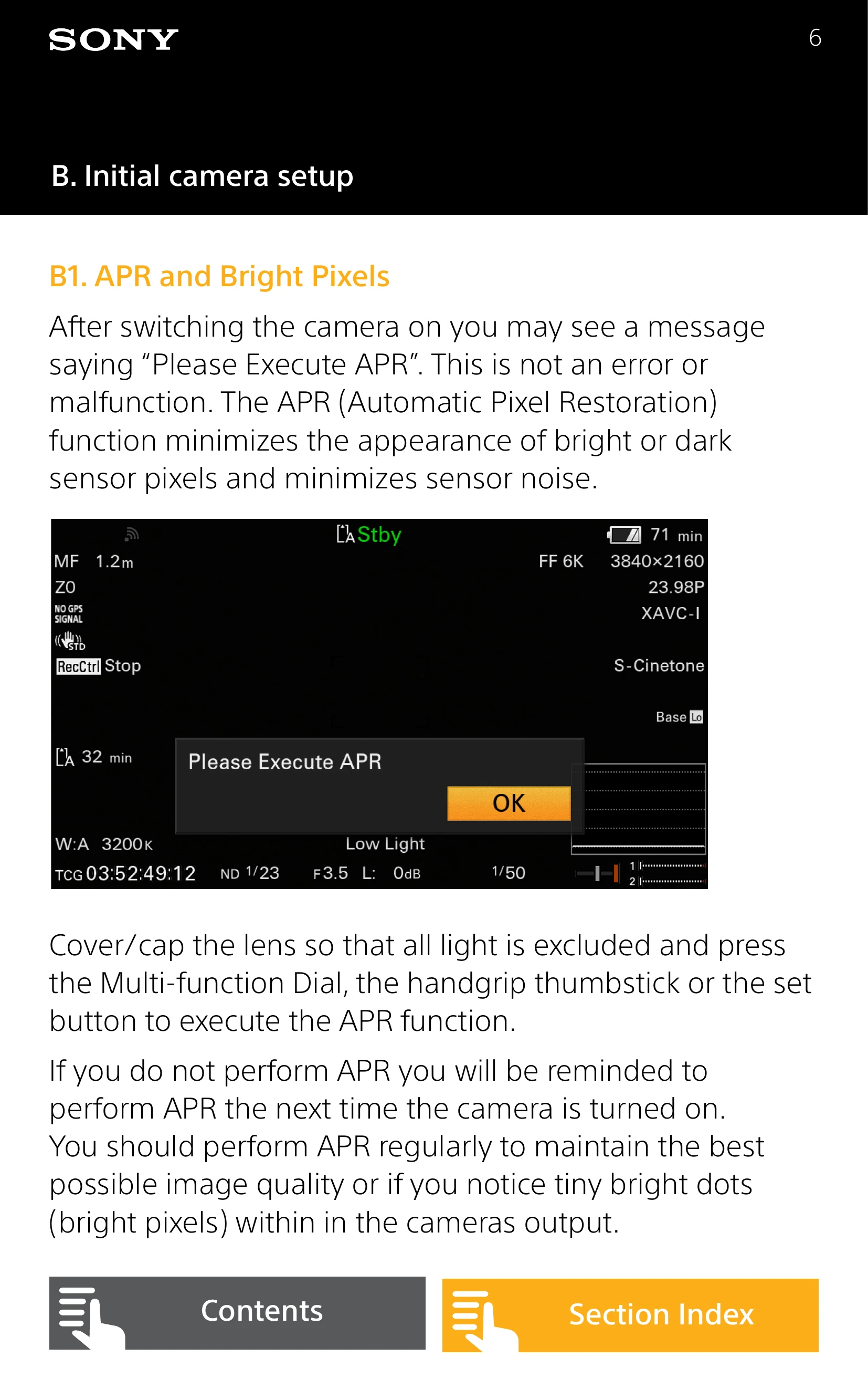 Quick Start Guide for PXW-FX9