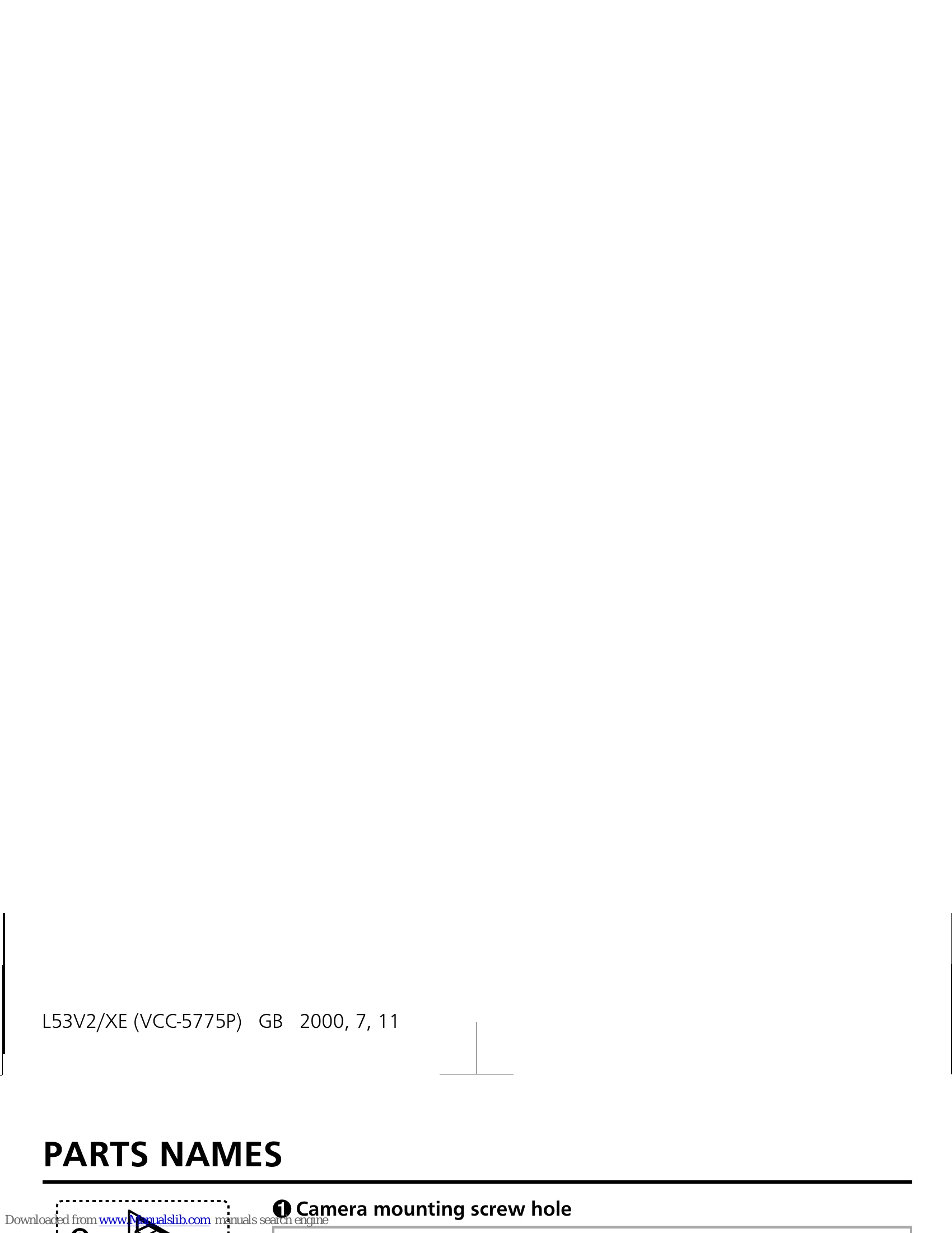 Manual for L53V2/XE (VCC-5775P)