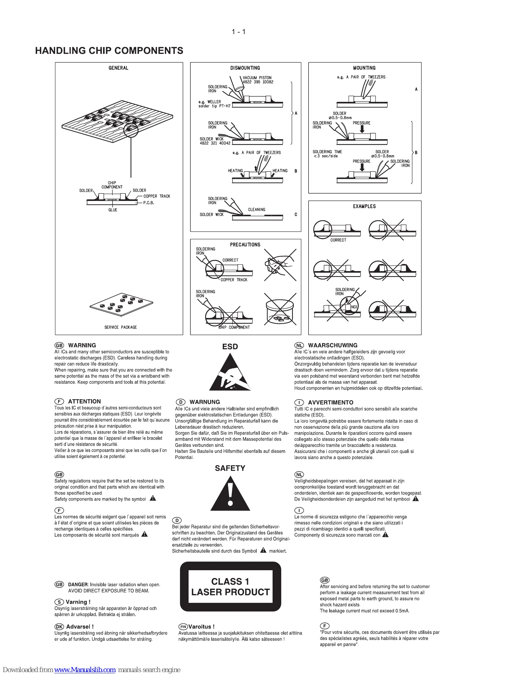 Manual for MCD908