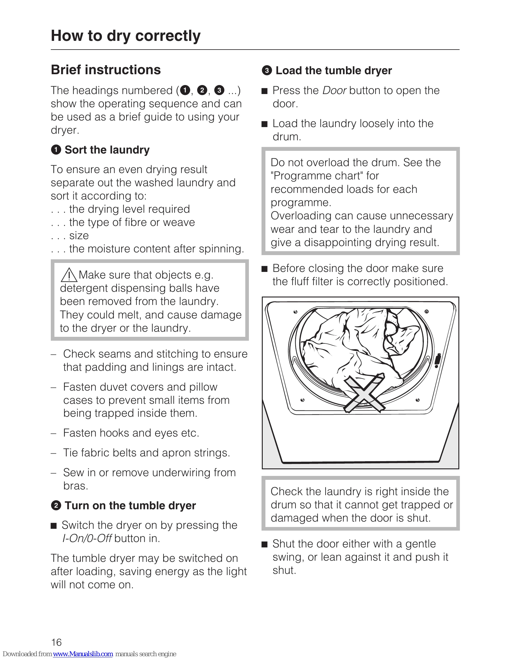 Manual for T 8626 WP