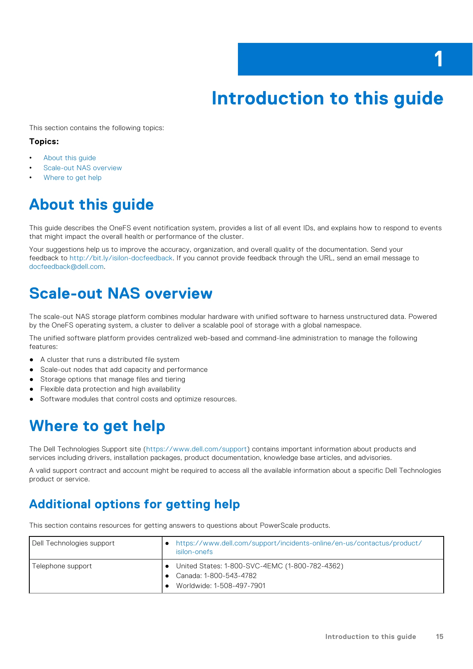 Manual for PowerScale OneFS