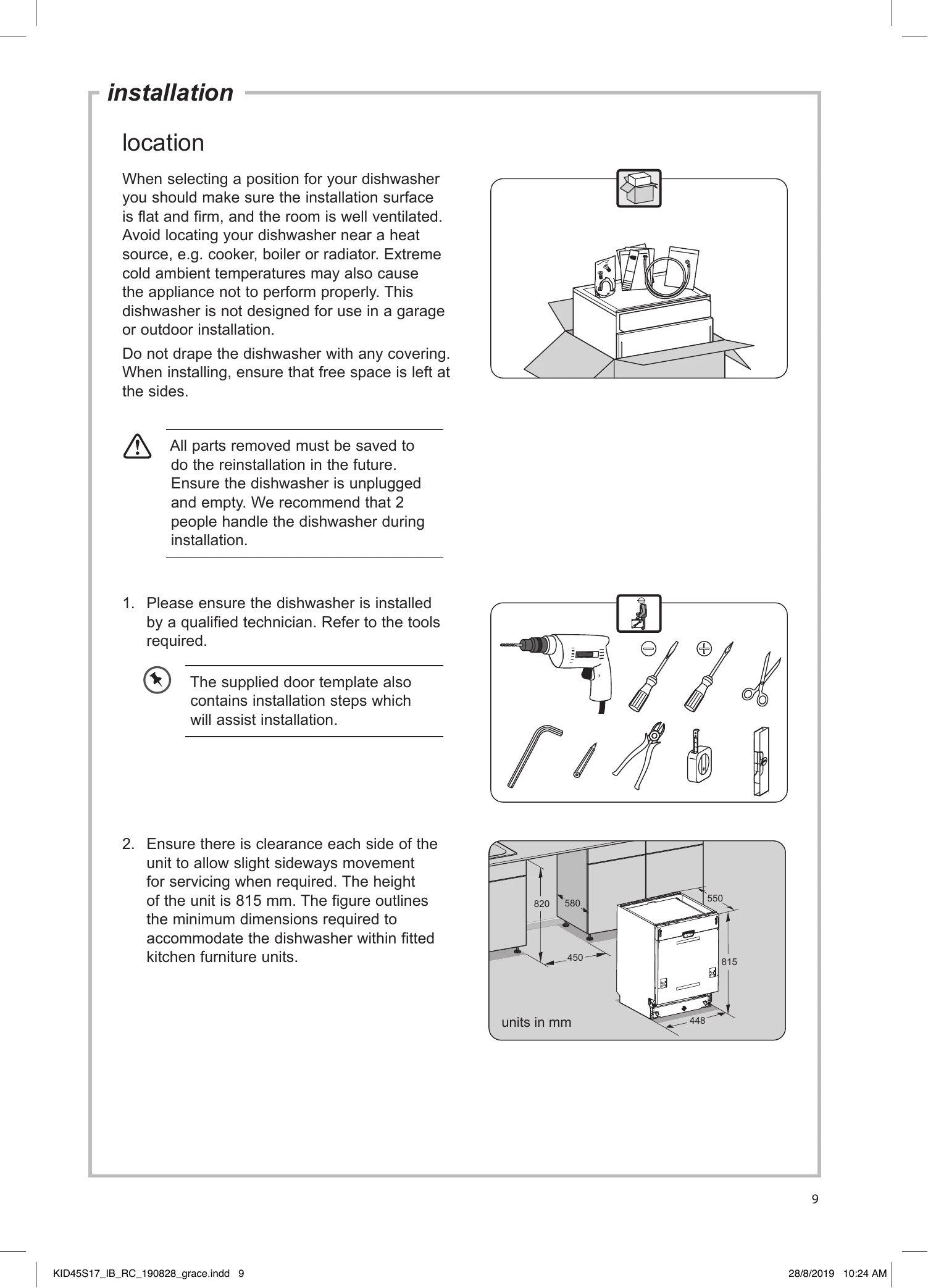 Manual for KID45S17