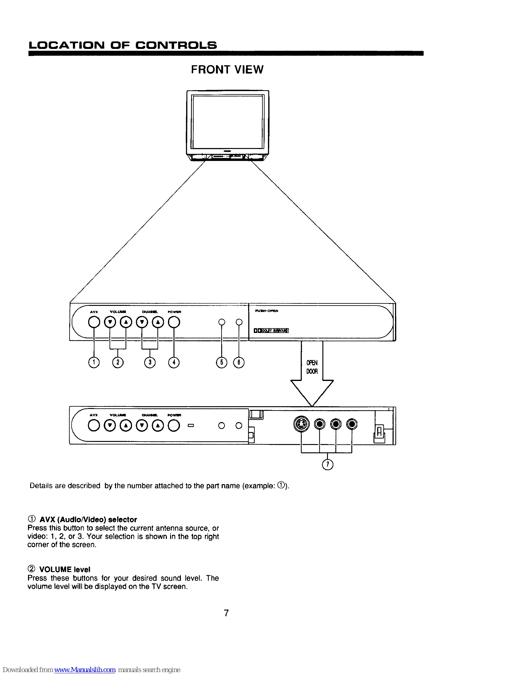 Manual for 35TX59K, 35TX50B
