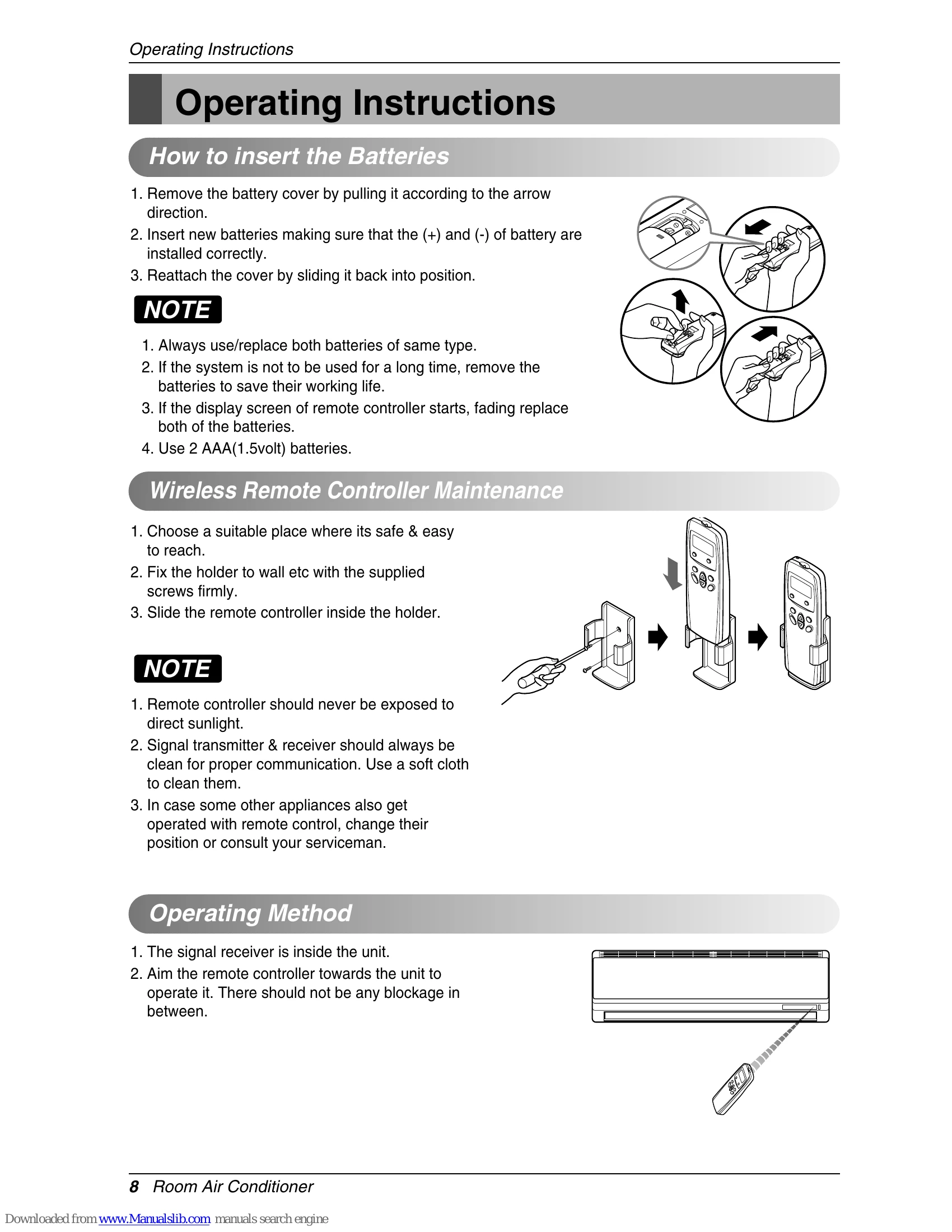Manual for MFL41604505