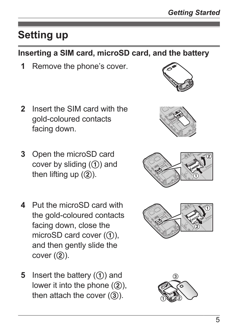 Manual for KX-TU456 EX