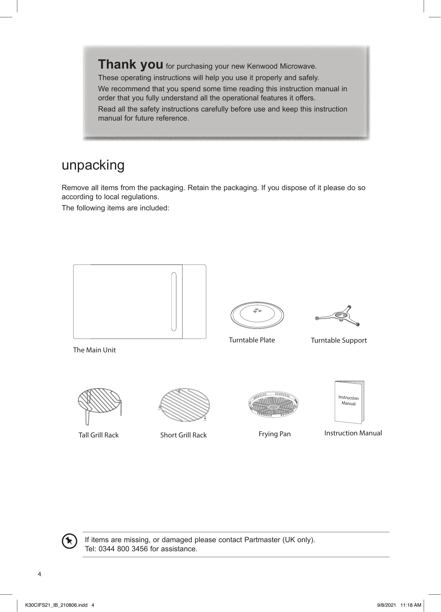 Manual for K30CIFS21