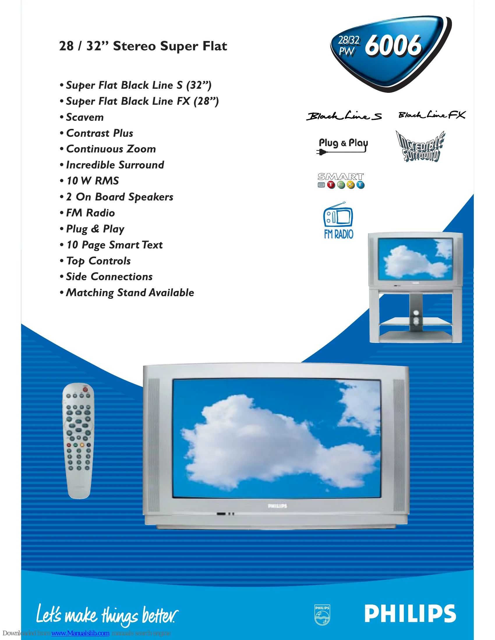 Brochure/Marketing for 28/32 PW 6006