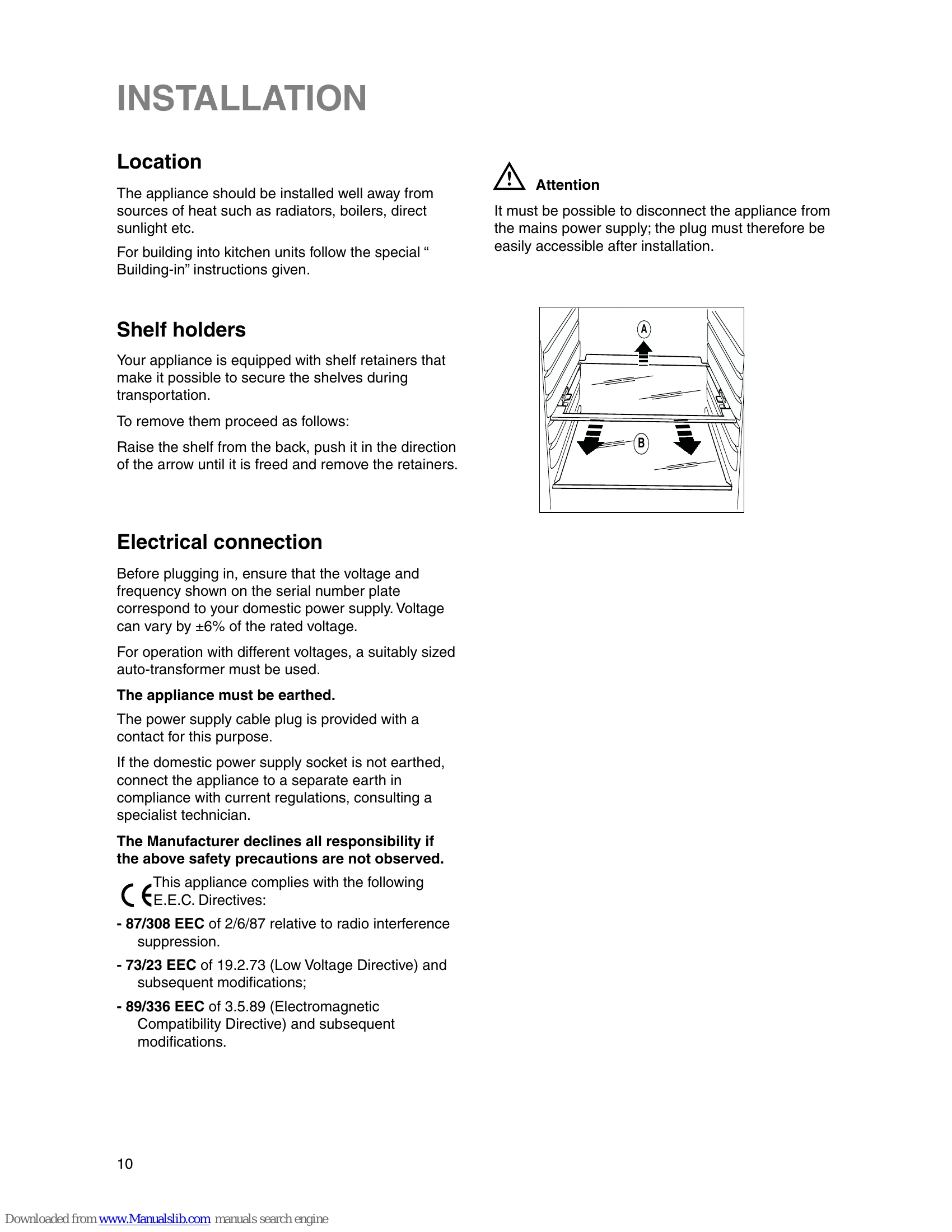 Manual for ZI 3102 RV