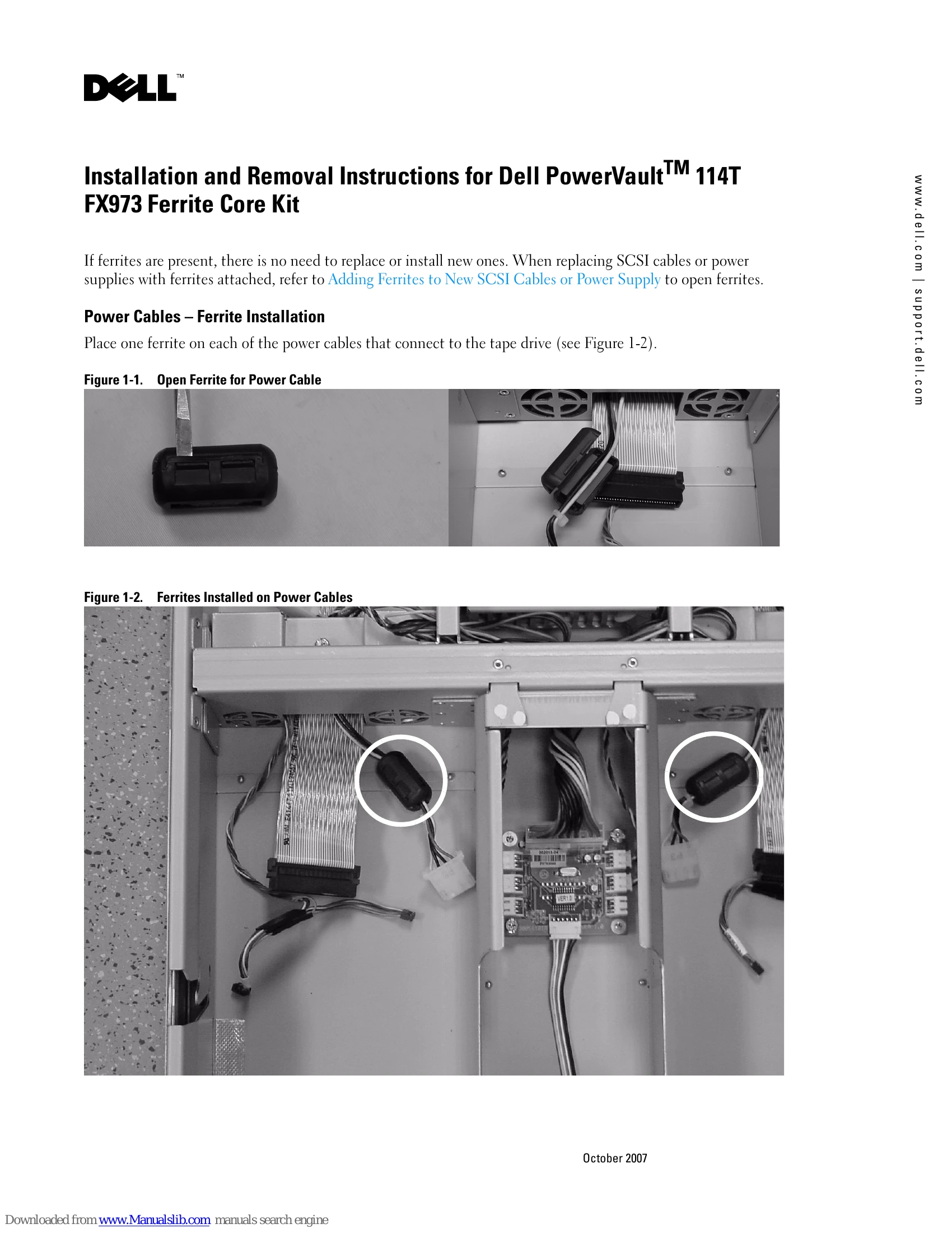 Installation Guide for PowerVault 114T